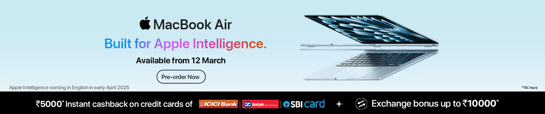 Macbook air preorder now at poorvika