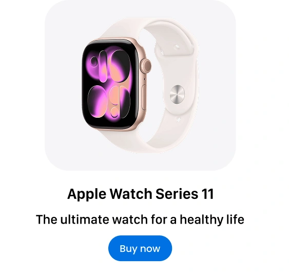 Apple Watch Ultra, Series 11 & AirPods Pro Available at Online Poorvik