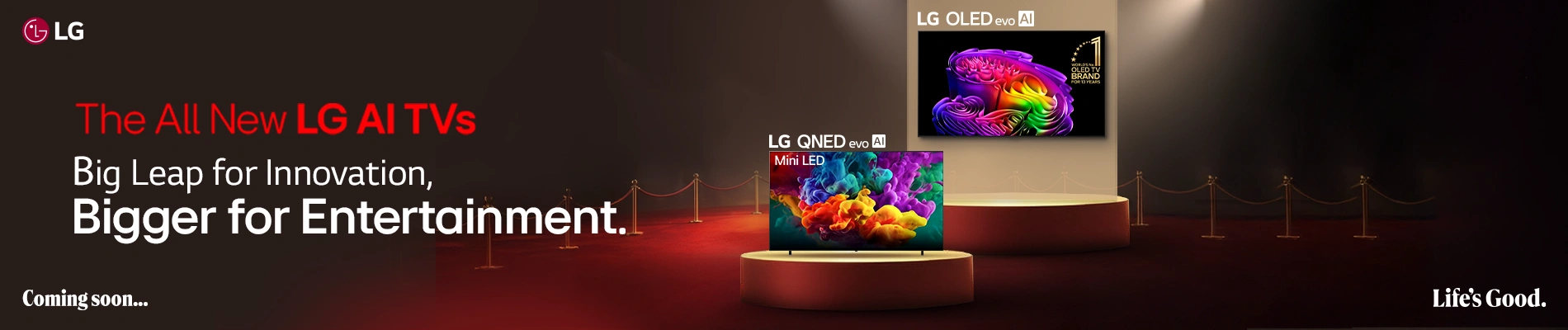 Bigger for Entertainment LG