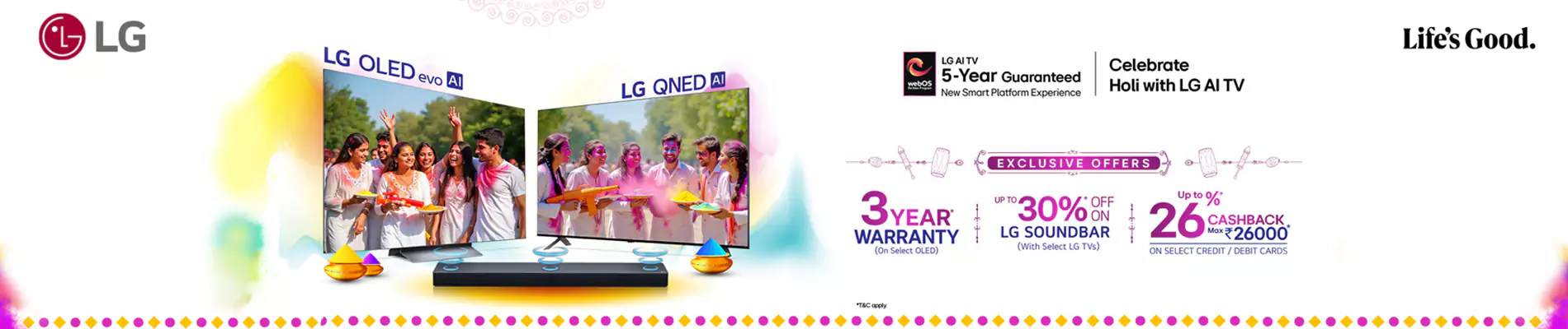 LG Smart TV holi offers in poorvika 67cc42055dcdf