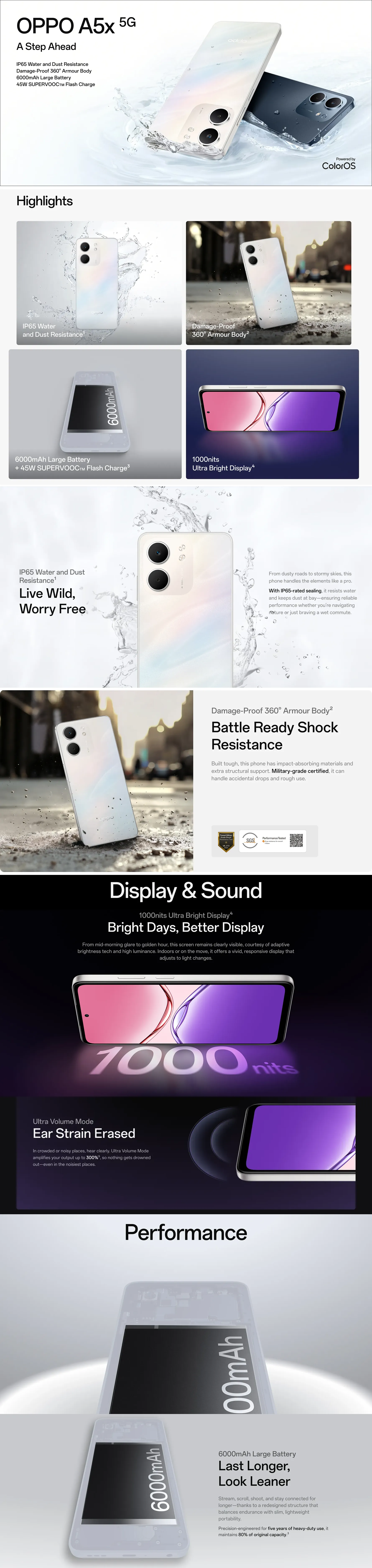 Oppo A5x 5G web view side view web view 1