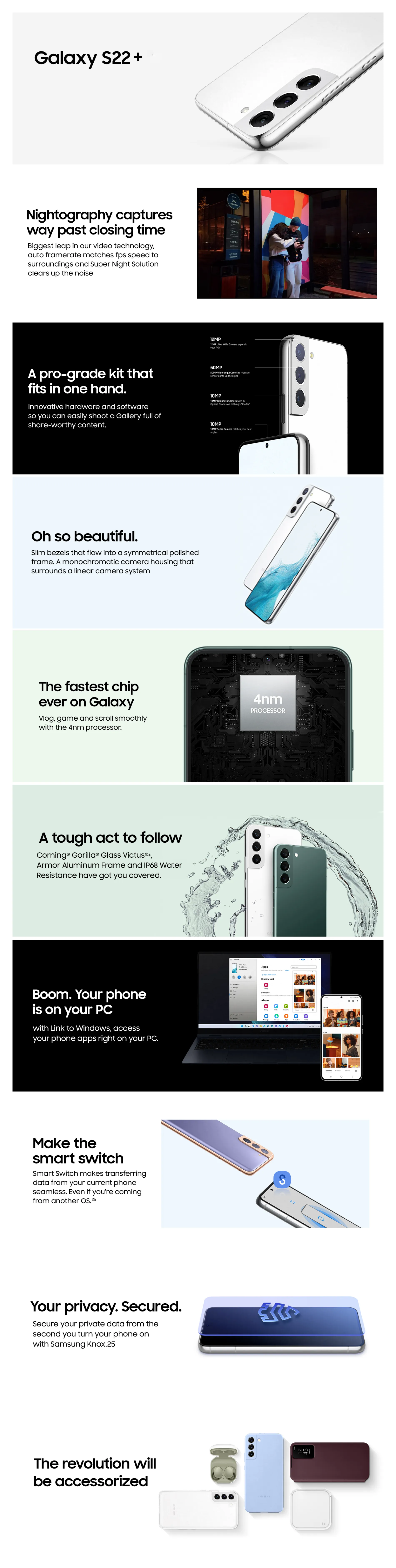 Samsung Galaxy S22 Plus 5G web