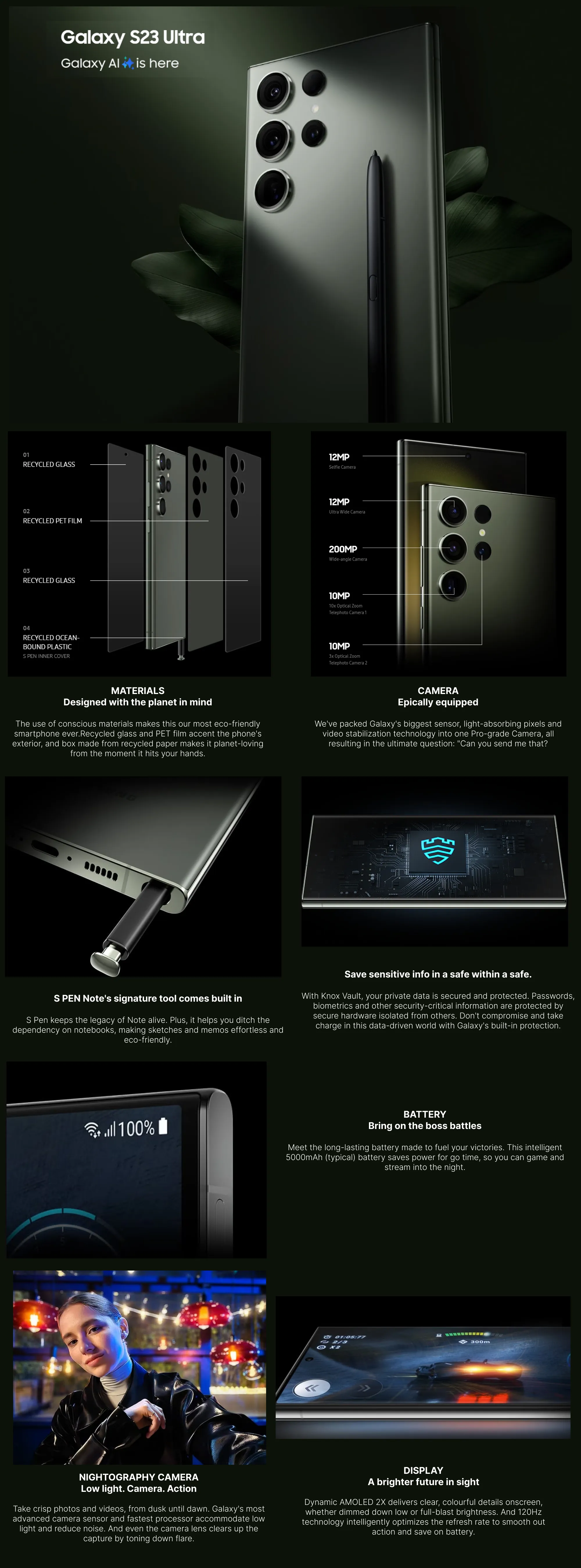 Samsung Galaxy S23 Ultra 5G web