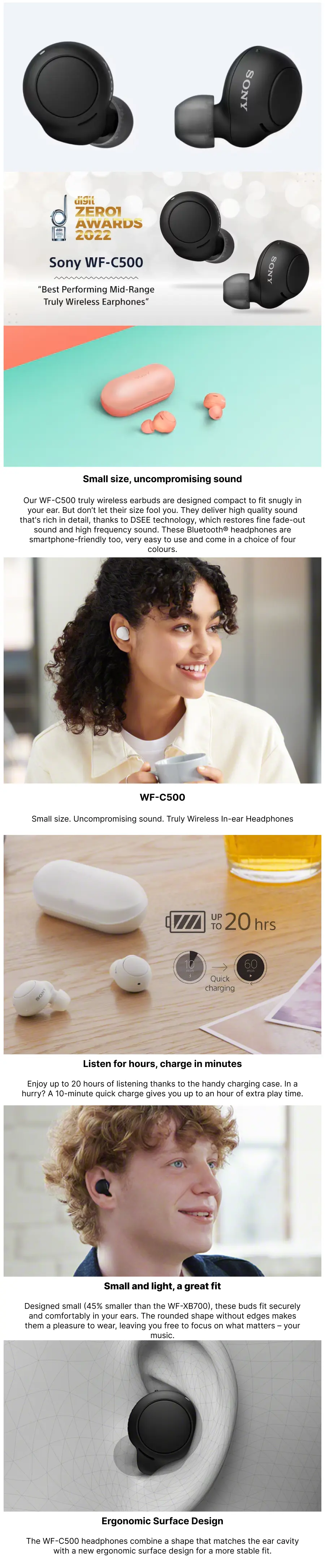 Buy Sony Truly Wireless Earbuds Black at Best Price