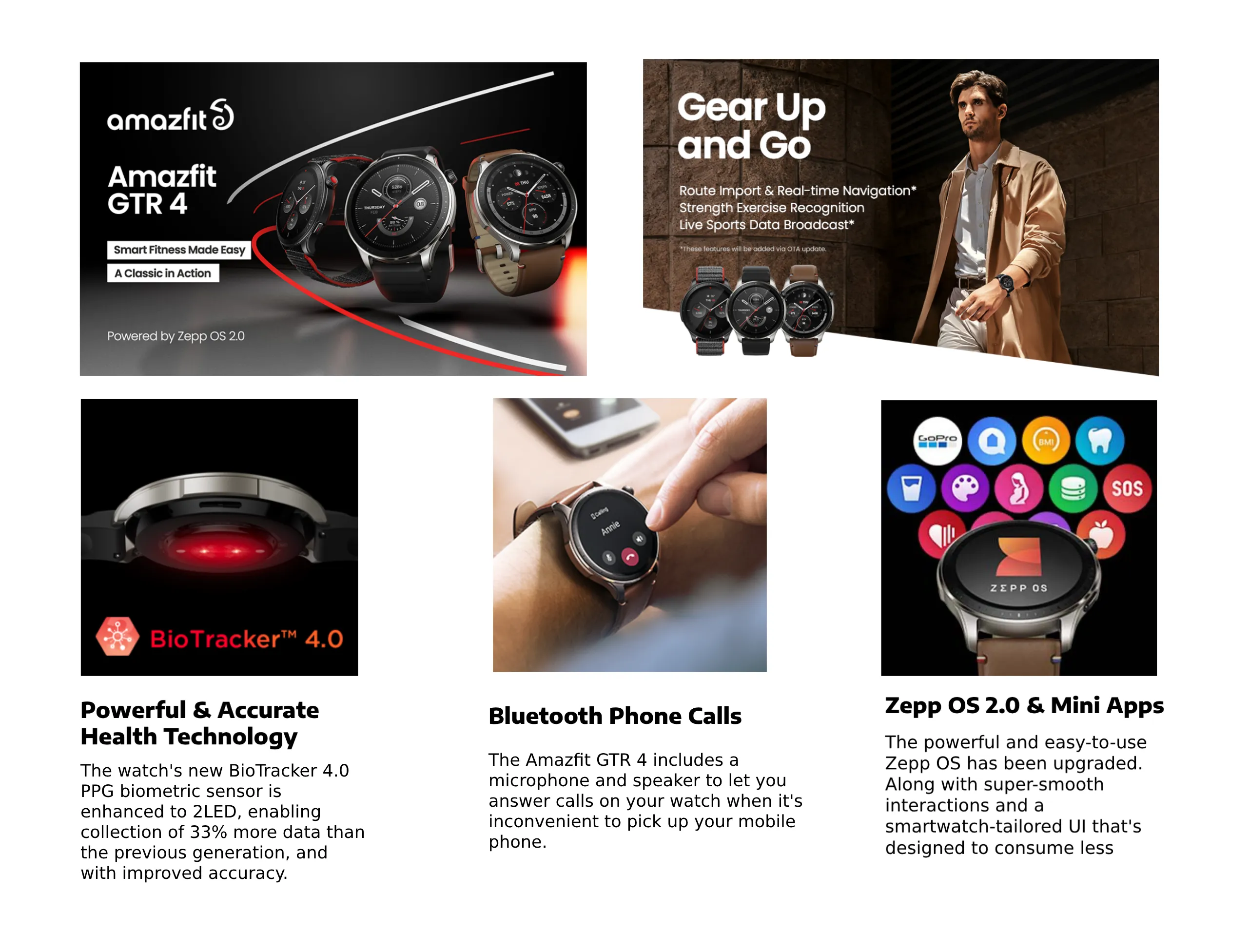 Buy Huami Amazfit GTR Smartwatch (Superspeed Black)