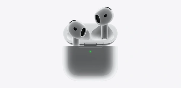 Buy Apple AirPods 4 Gen (White) with Active Noise Cancellation