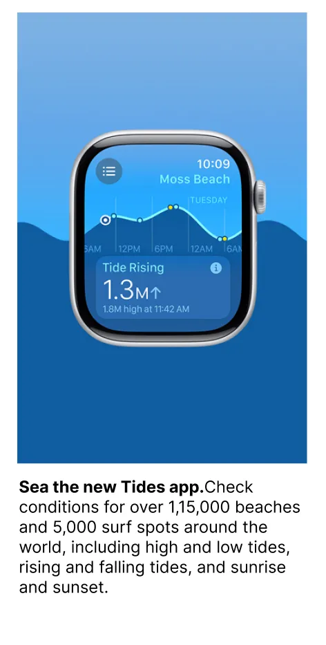 new tides app wb 11zon