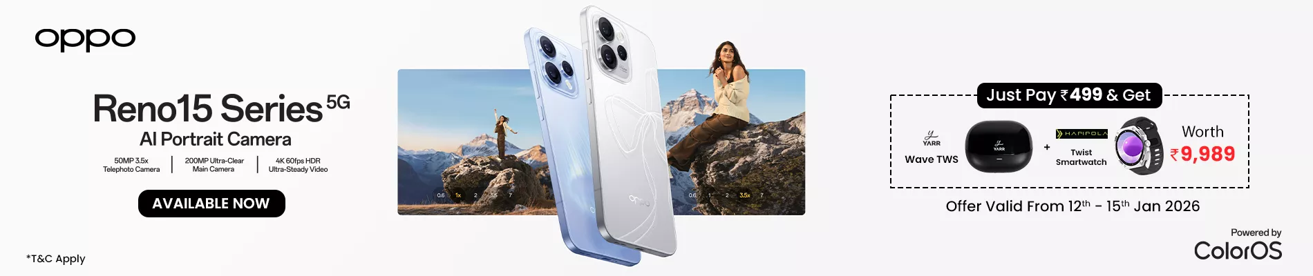 oppo reno 15 series available now at poorvika webv