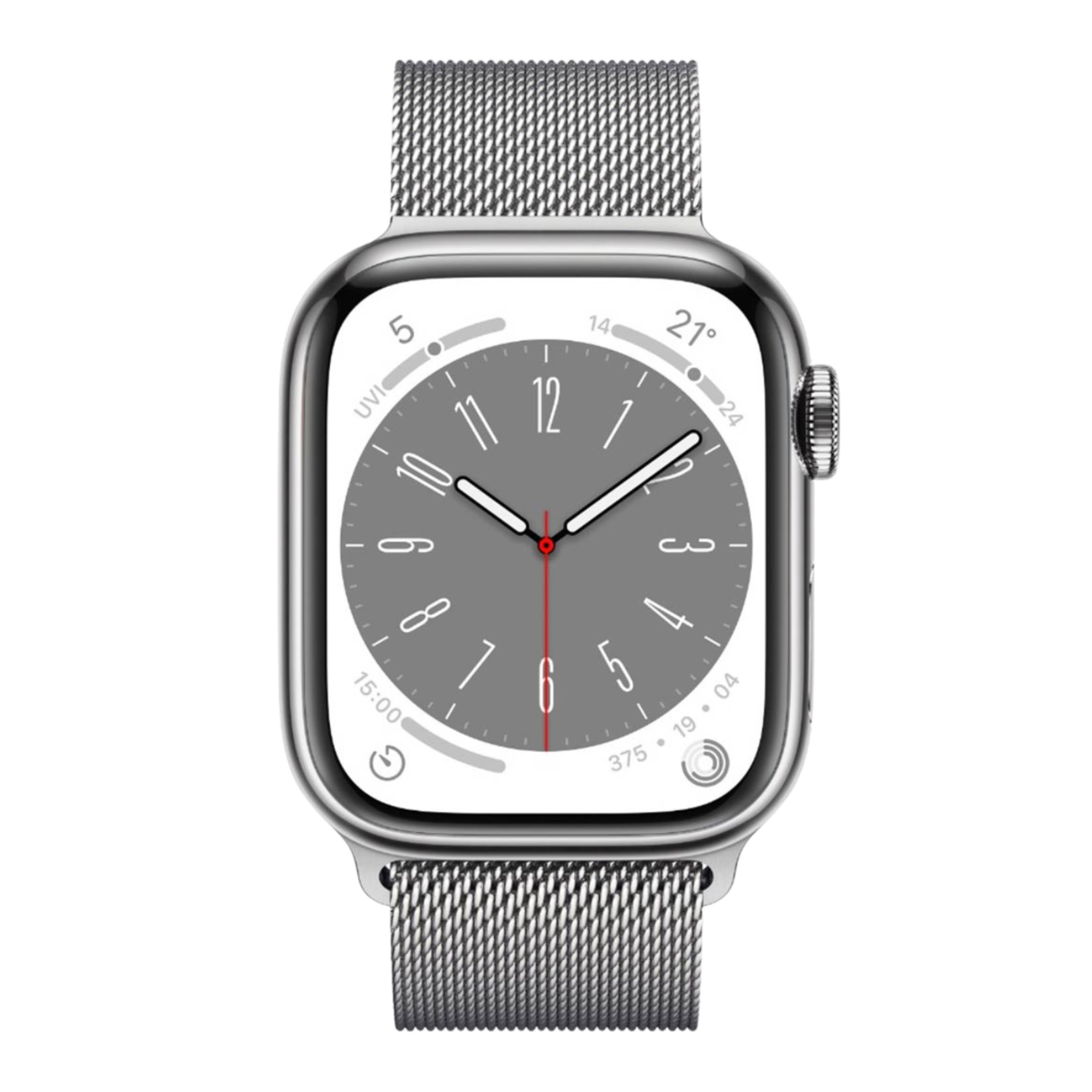 Get Apple Watch Series 8 GPS + Cellular with Loop - Silver