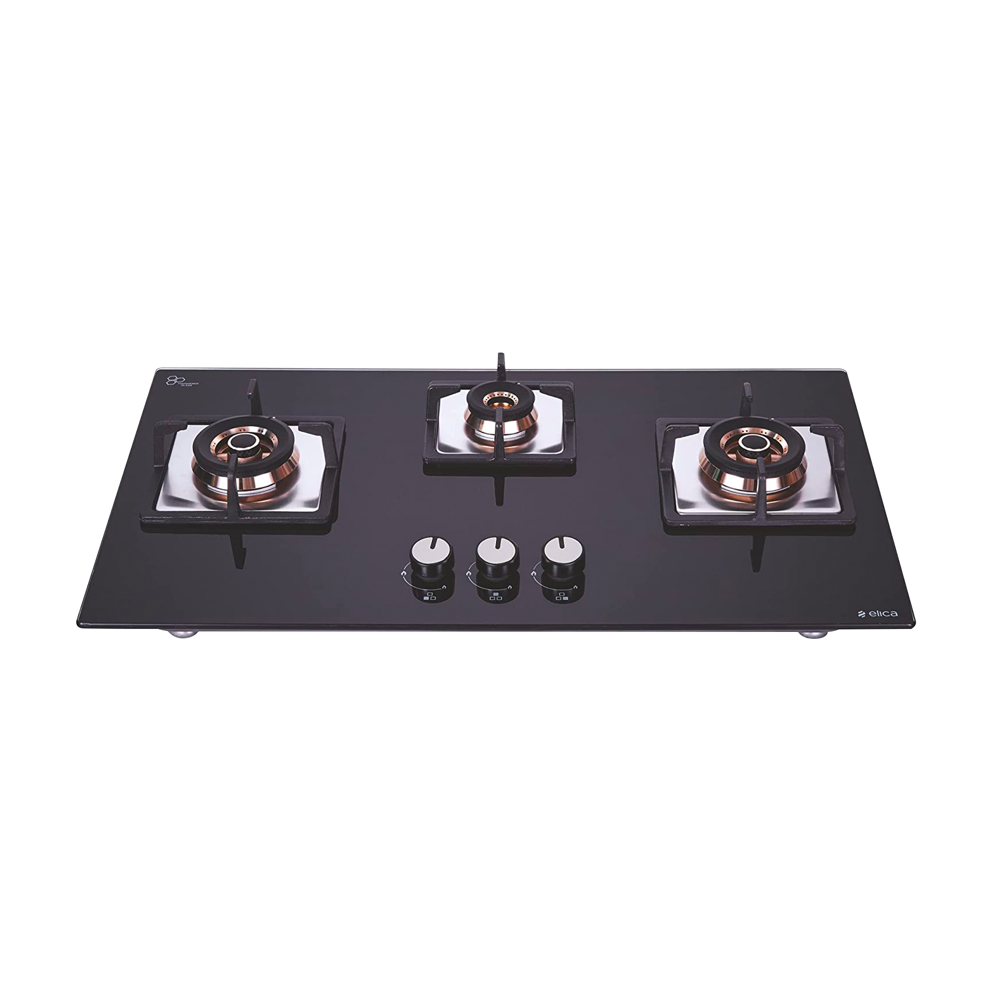 Buy Elica FLEXI 3 Burner Hob at Poorvika Online best price