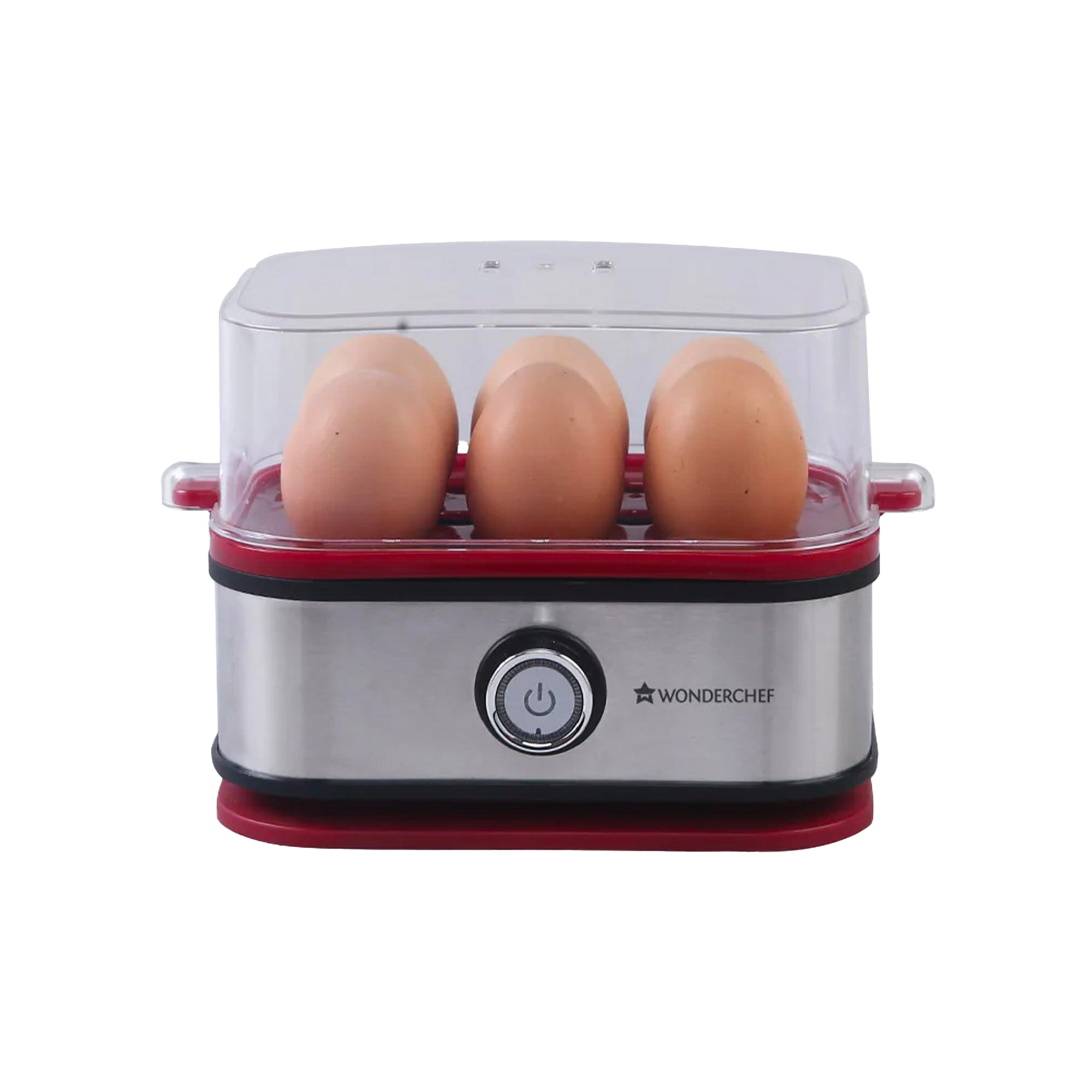 Buy Wonderchef Egg Boiler Crimson Edge with 6 Egg Poachers