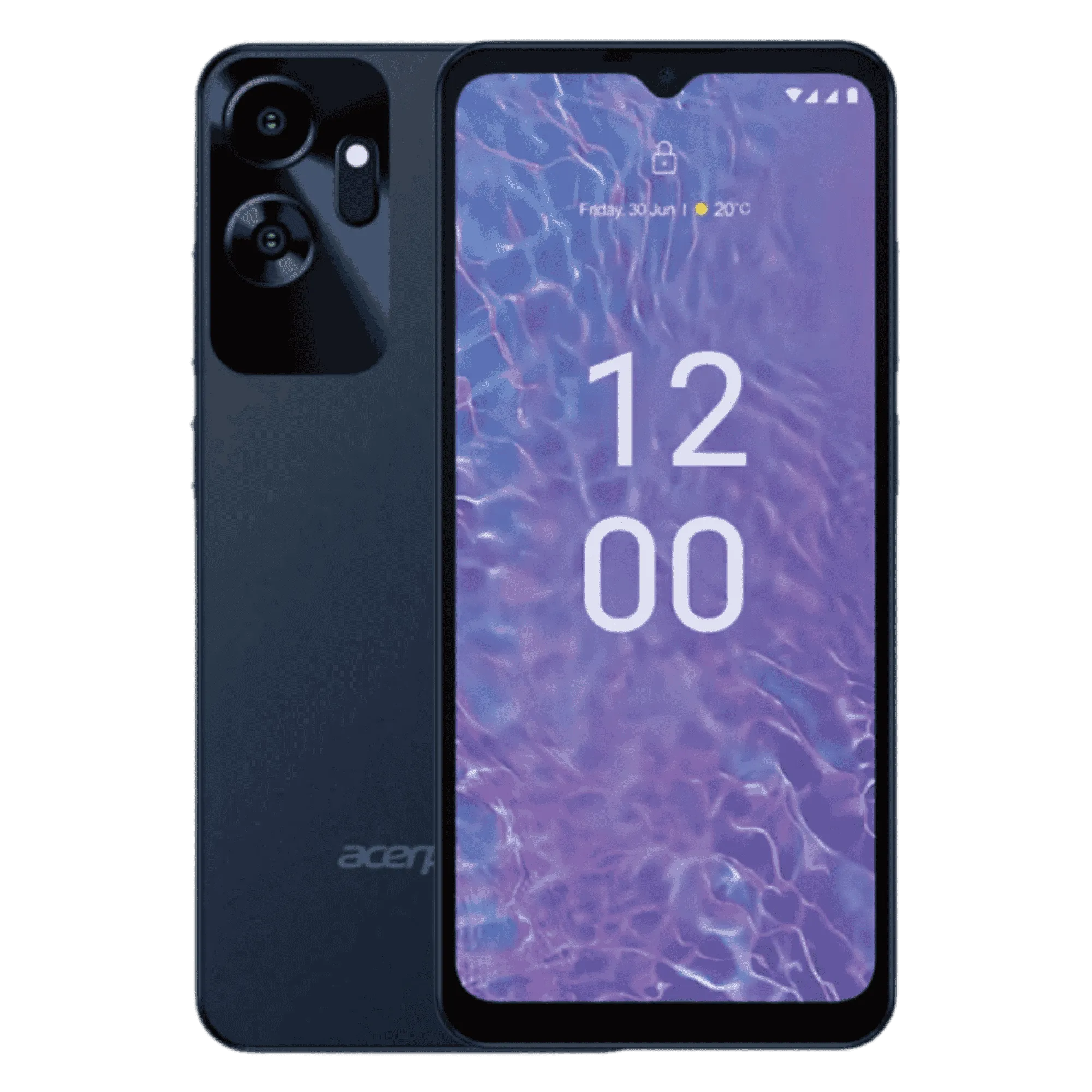 Acerpure acerone liquid s272e4 blue 4gb 64gb Front Back View