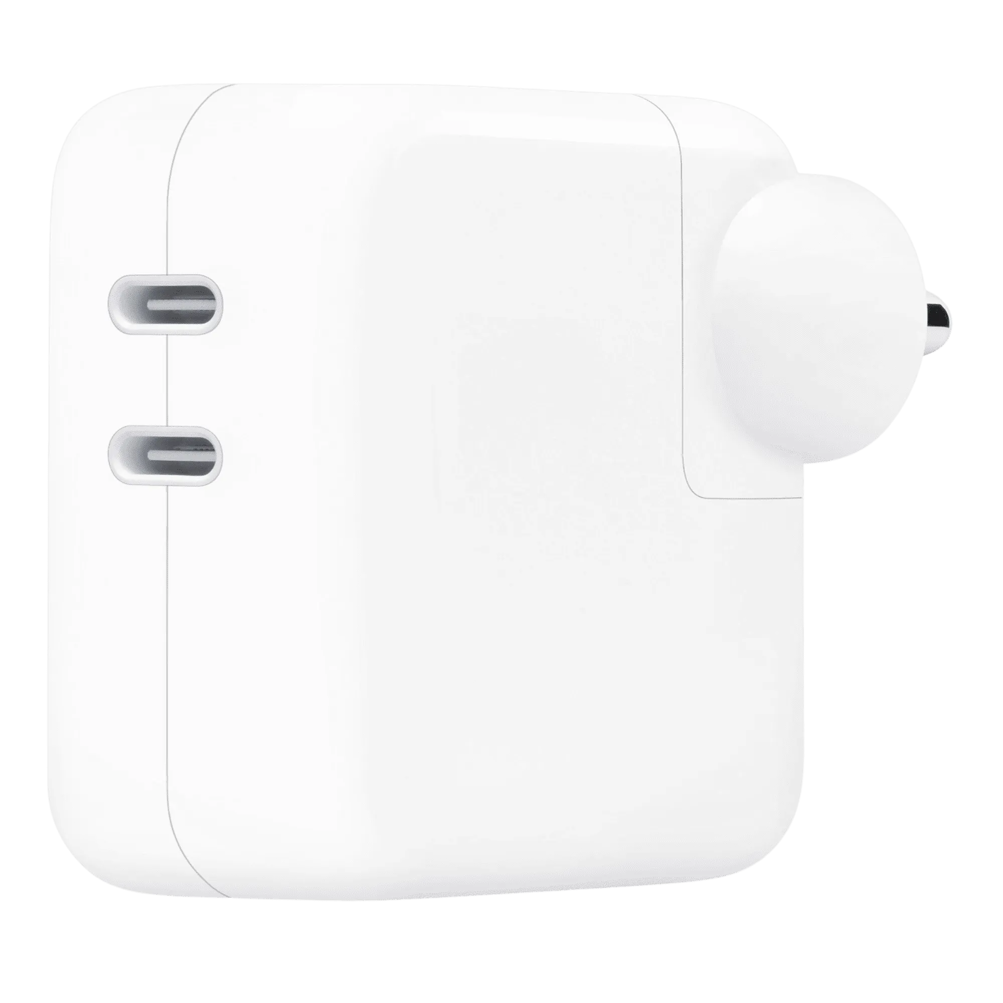 Apple 35w dual usb c port power adapter mw2k3hn a white Back View