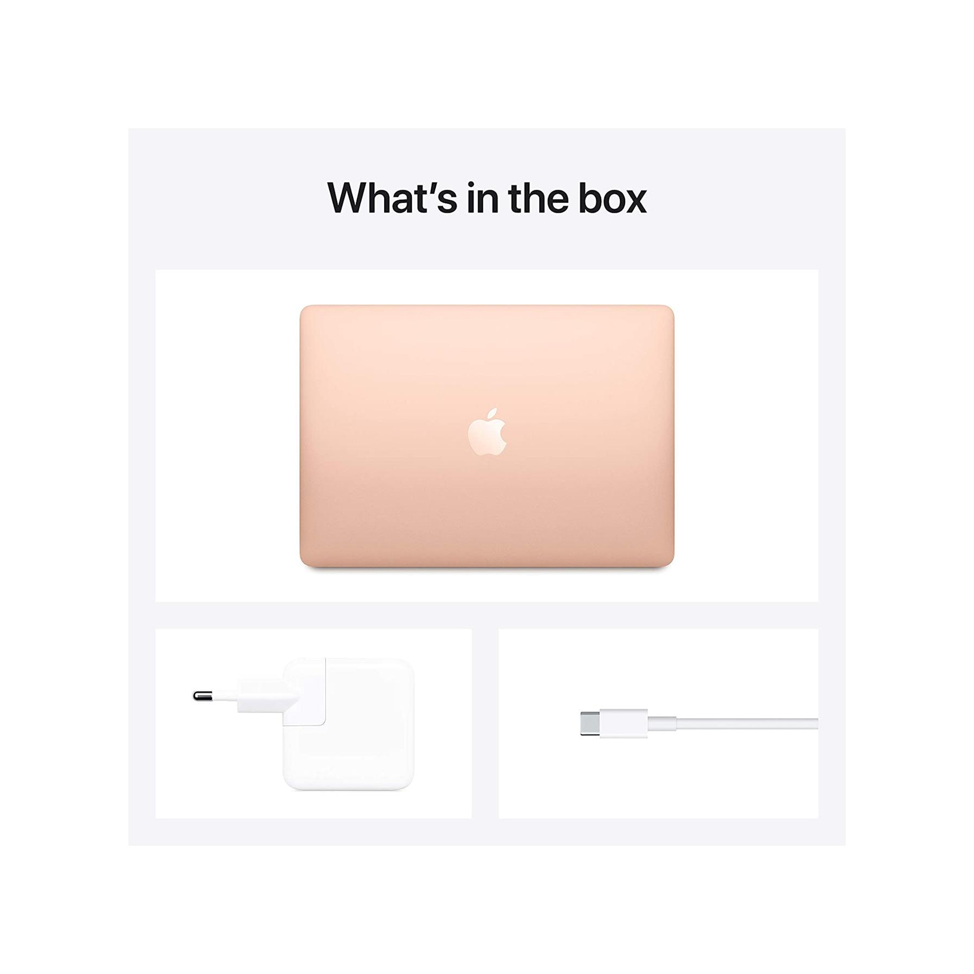 Apple MacBook Air M1 Chip, Mac OS Laptop | 8GB-256GB (Gold)