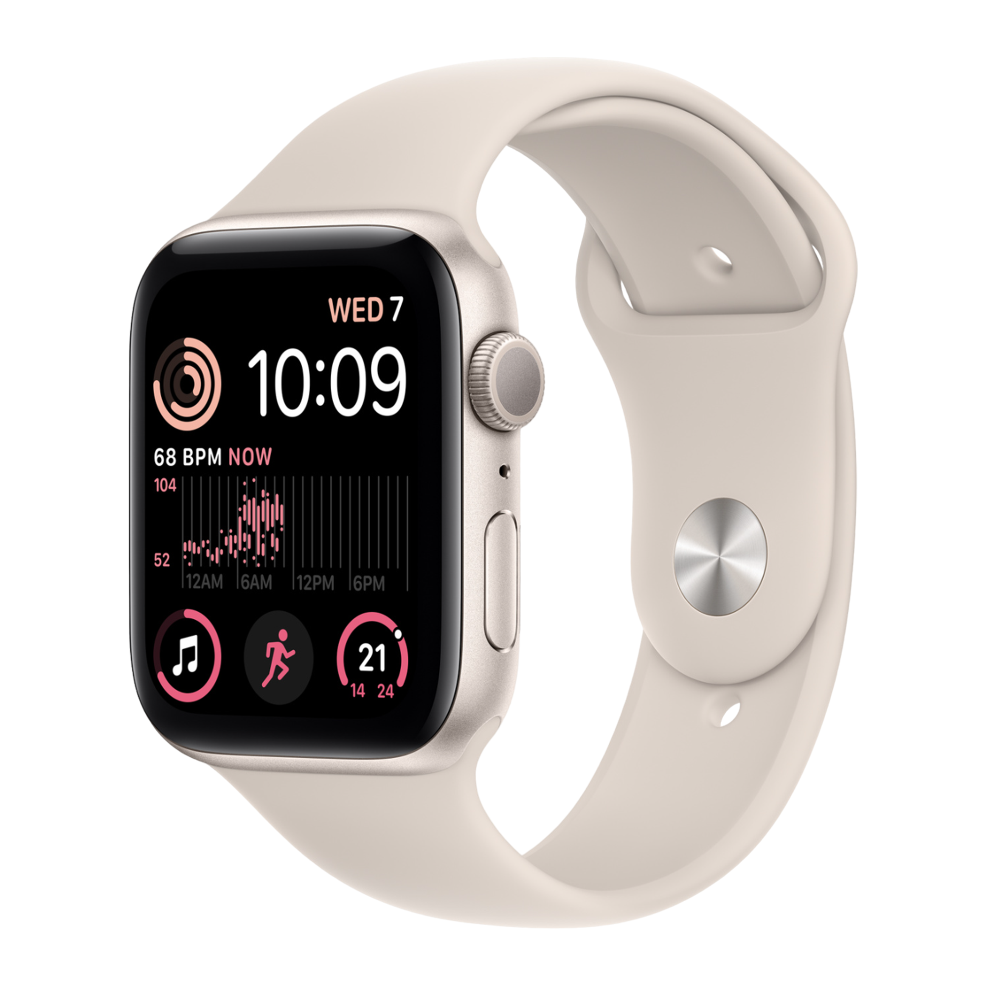 Get Apple Watch SE GPS Starlight 44 mm at Best price in India