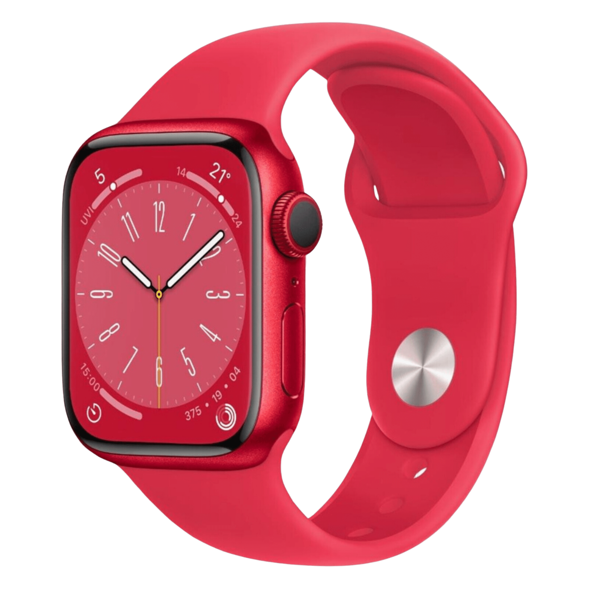 Get Apple Watch Series 8 GPS + Cellular, Red,45 mm at Poorvika online