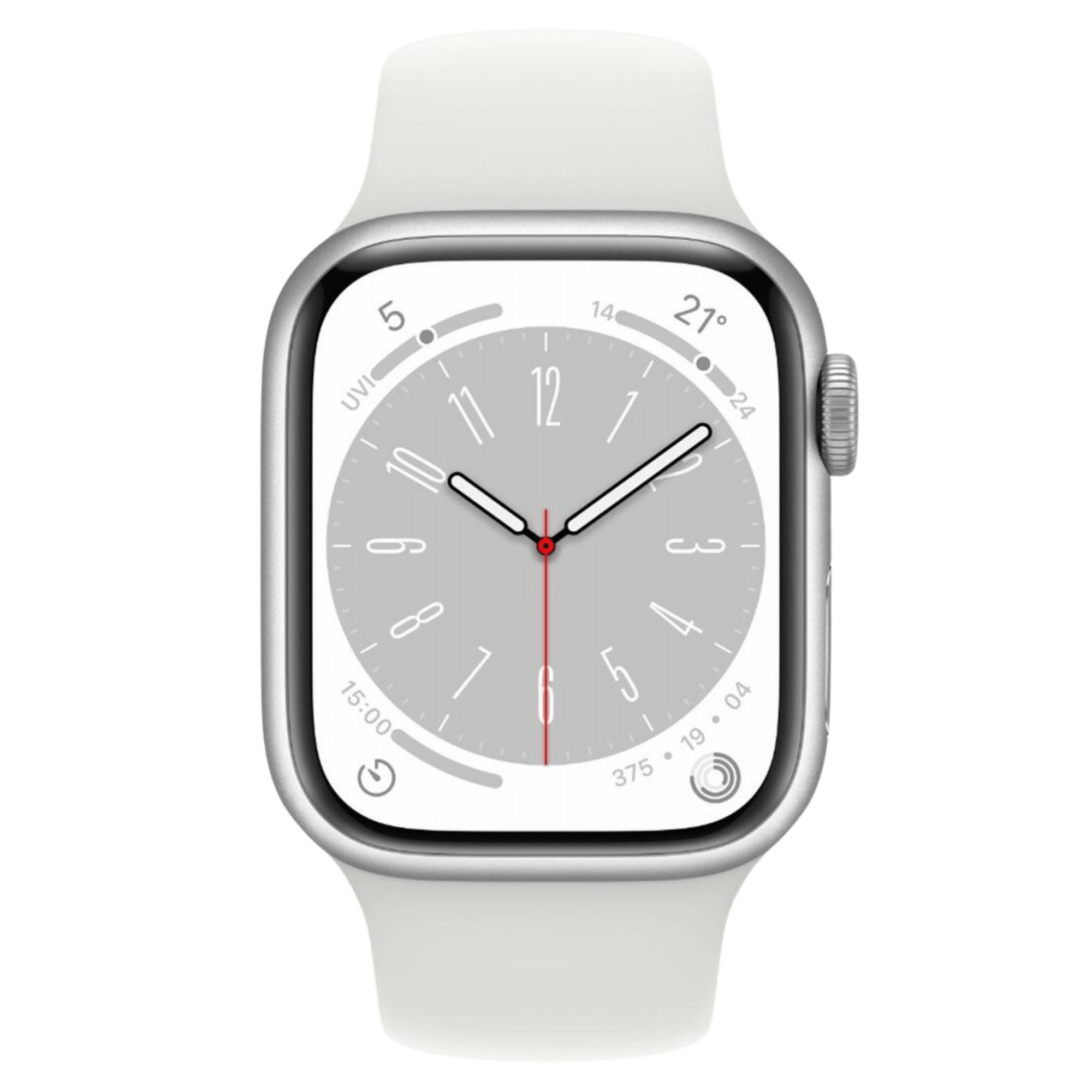 Get Apple Watch Series 8 GPS + Cellular Silver Steel Case