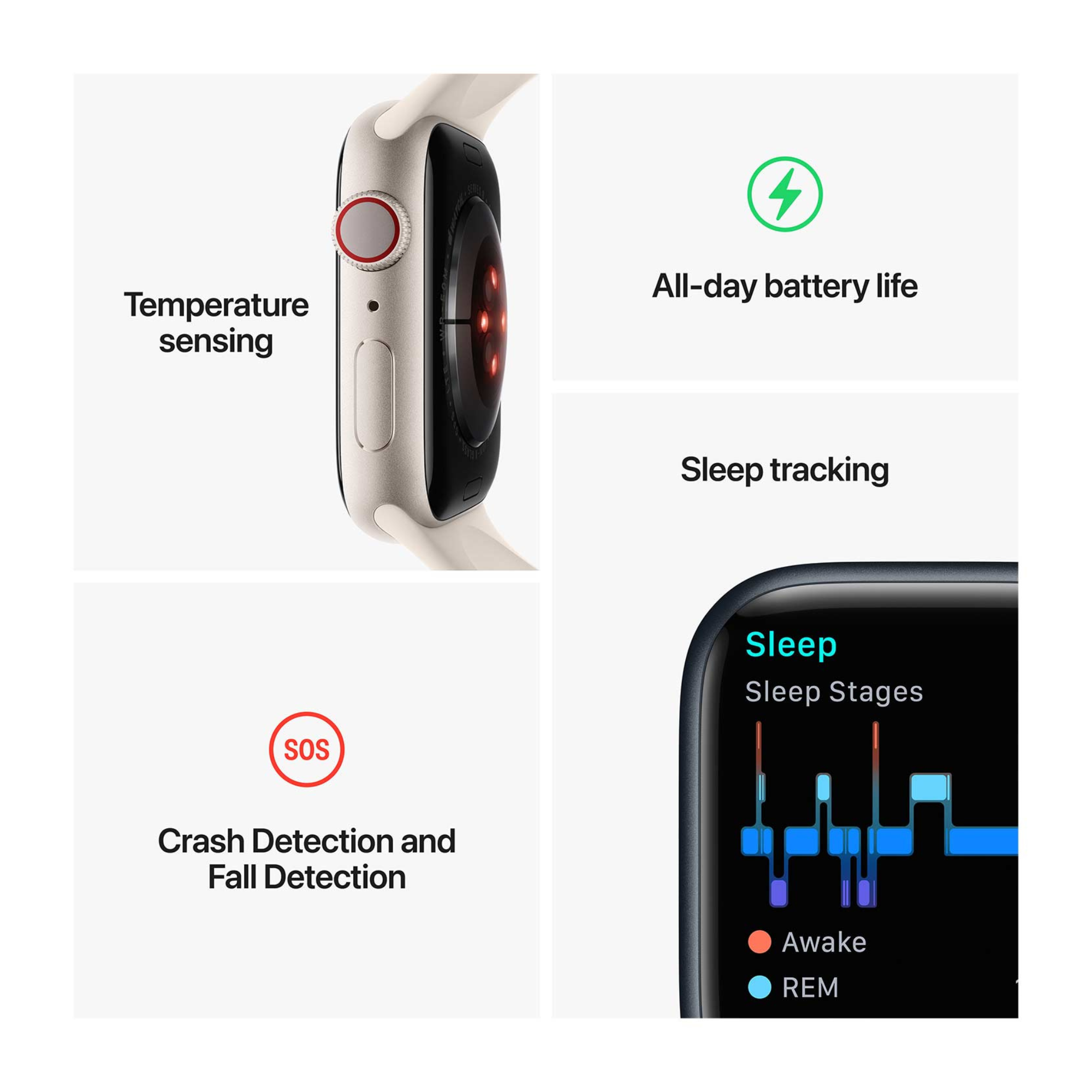 Get Apple Watch Series 8 GPS + Cellular Stainless Steel Case