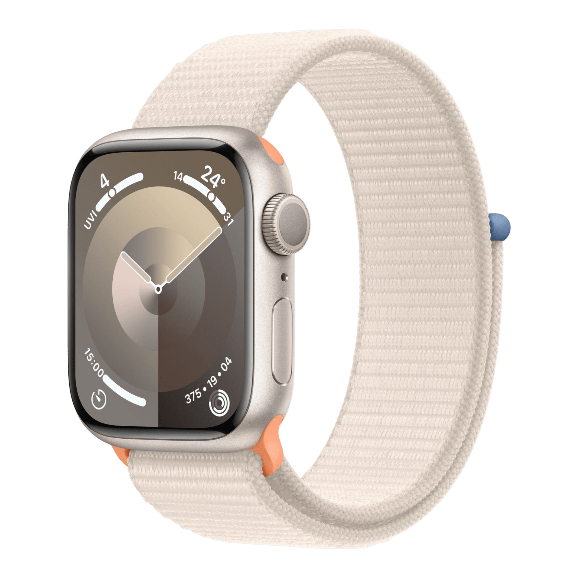 Buy Apple Watch 9 41mm GPS with Aluminium Case (Starlight)