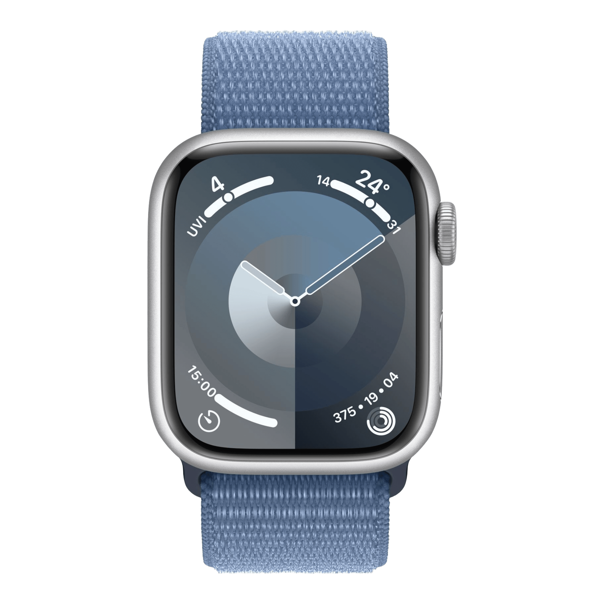 Apple Watch Series 9 45mm GPS Winter Blue with Sport Loop