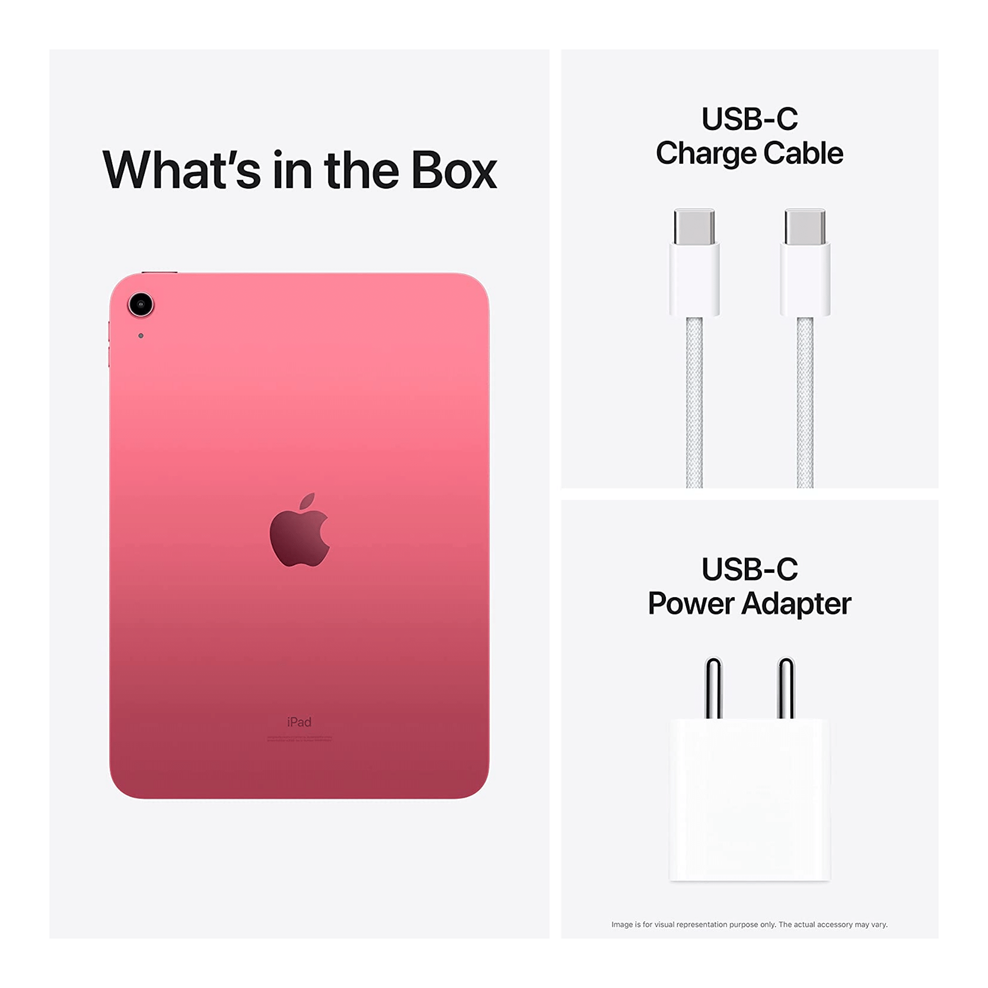 Grab Apple iPad 10.9 Inch, WiFi pink 256GB at best price.