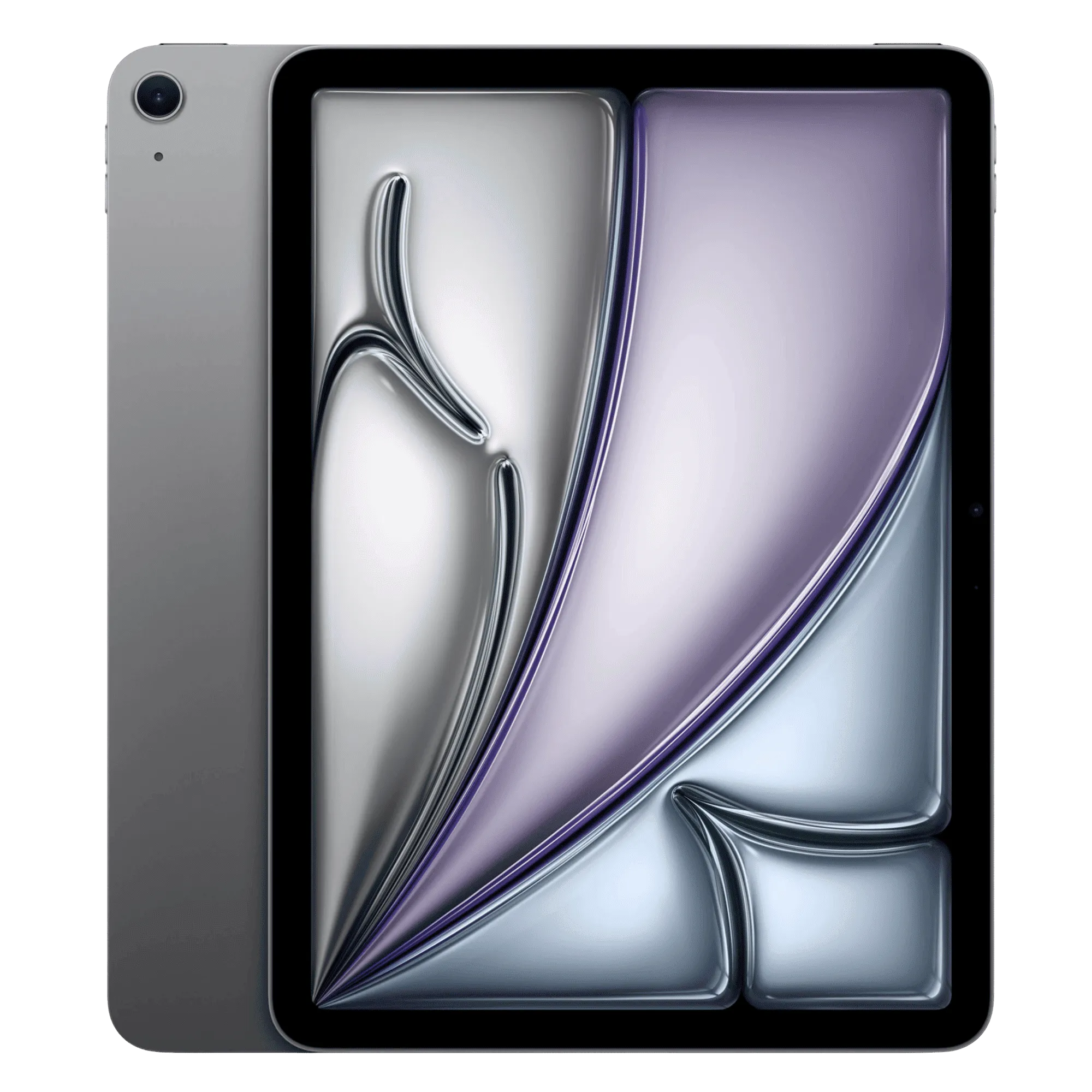 Apple ipad air with apple m4 chip 11 inch wifi space grey 256gb Front Back View