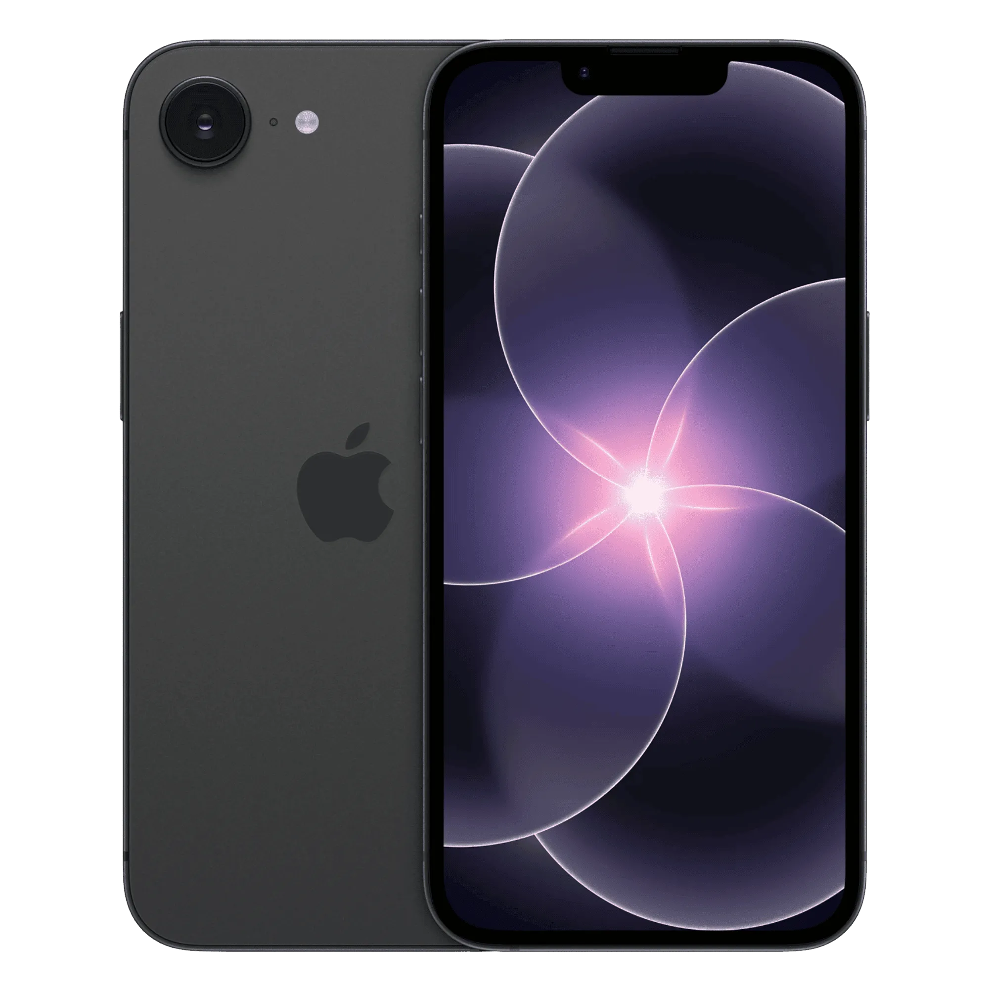 Apple iphone 17e black 512gb Front Back View