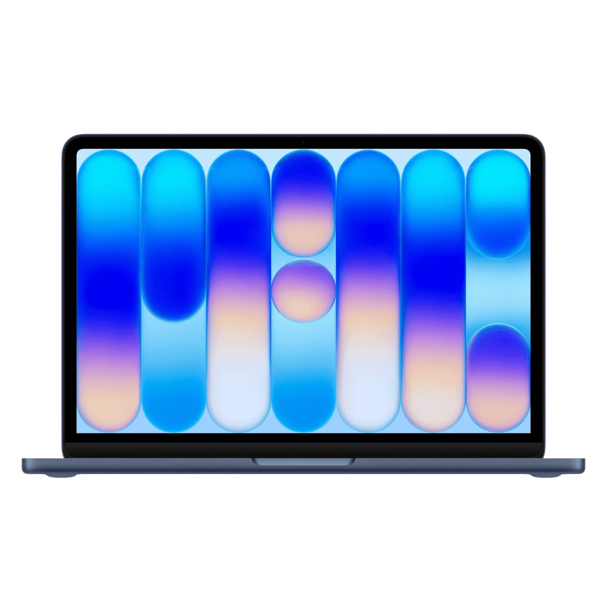 Apple macbook neo a18 pro chip with 6 core cpu and 5 core gpu mac os laptop 13 inch indigo 512gb Front View