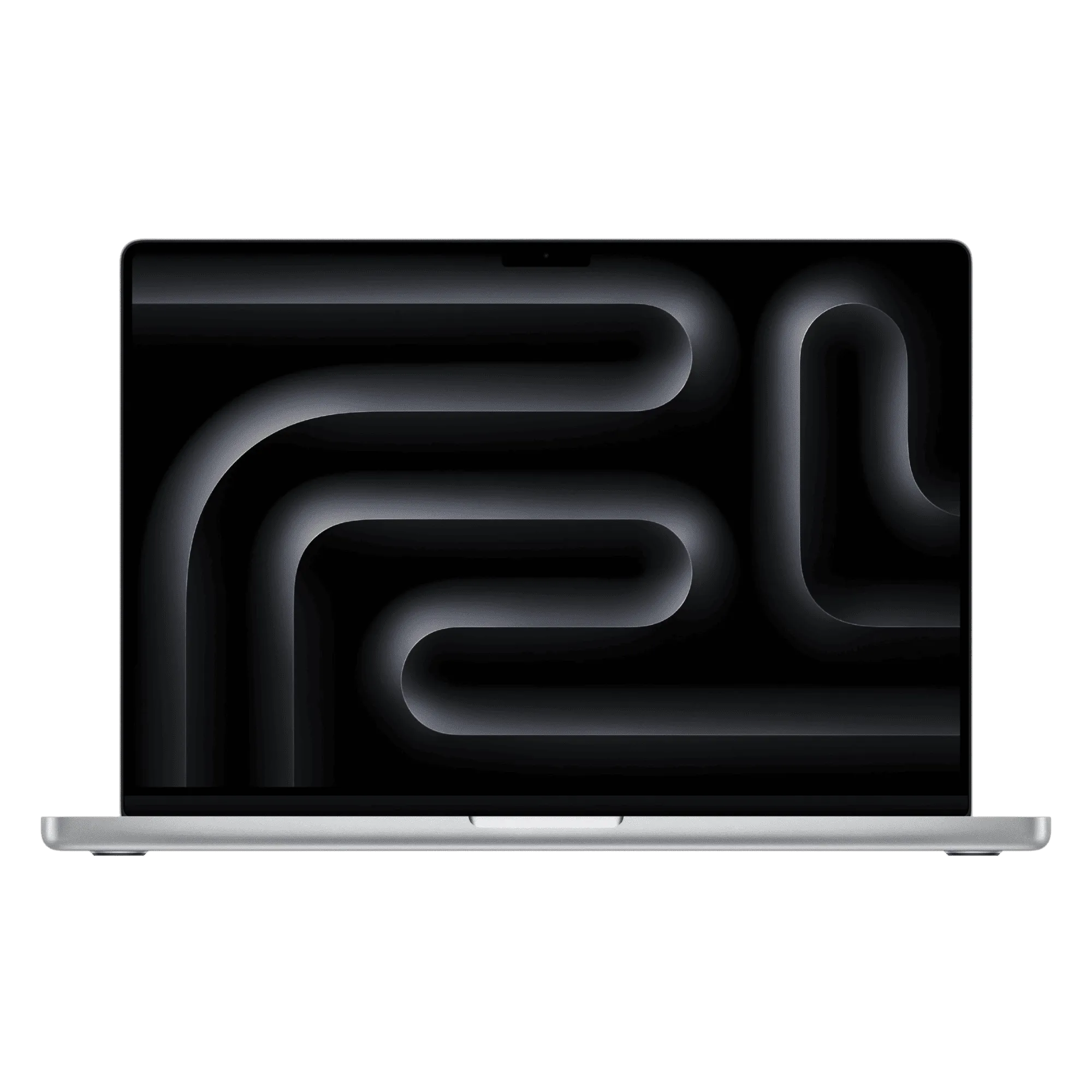 Apple macbook pro m5 max chip with 18 core cpu and 32 core gpu mac os laptop 16 2 inch silver 36gb 2tb Front View