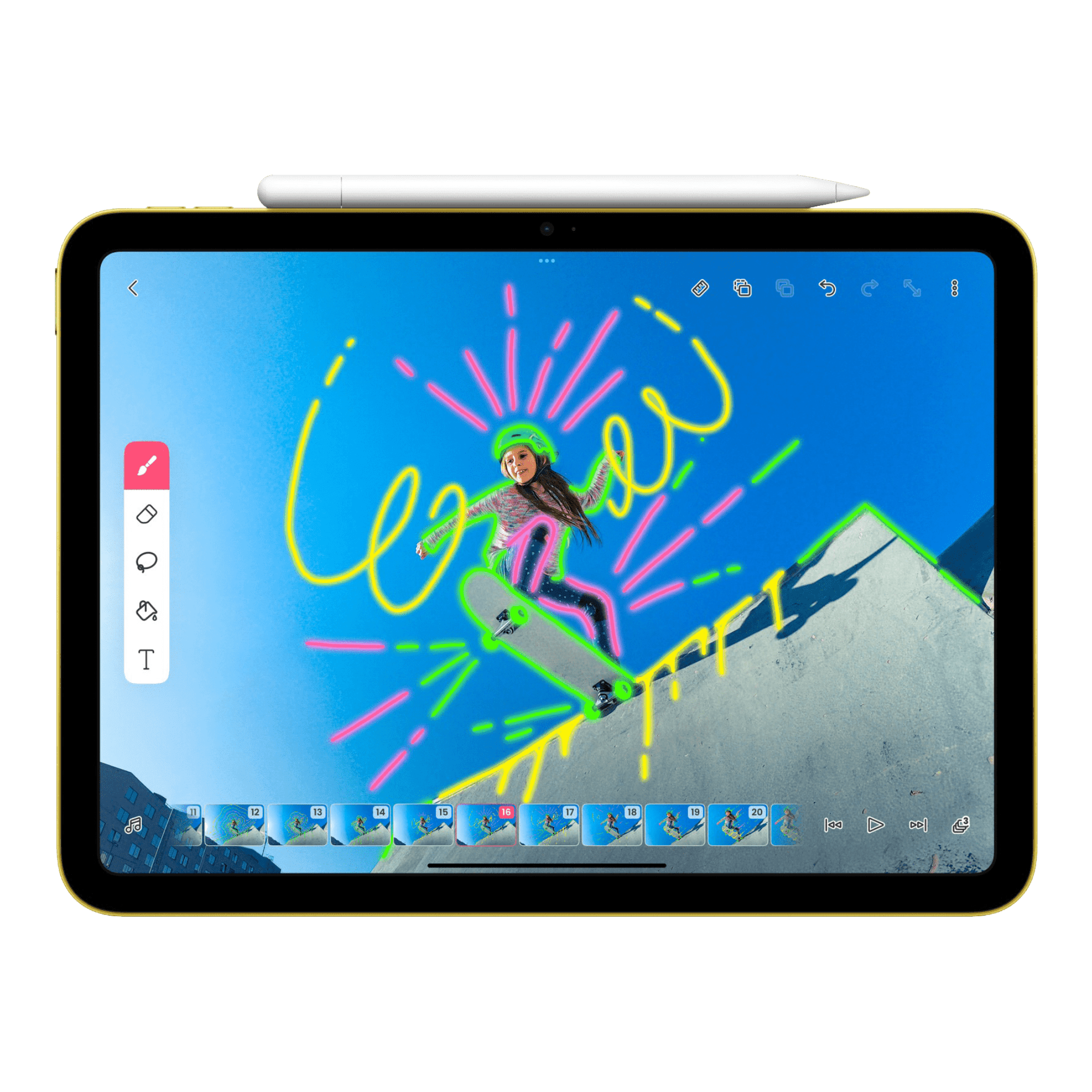 Shop Apple Pencil 1st Gen USB-C ( White ) at Poorvika