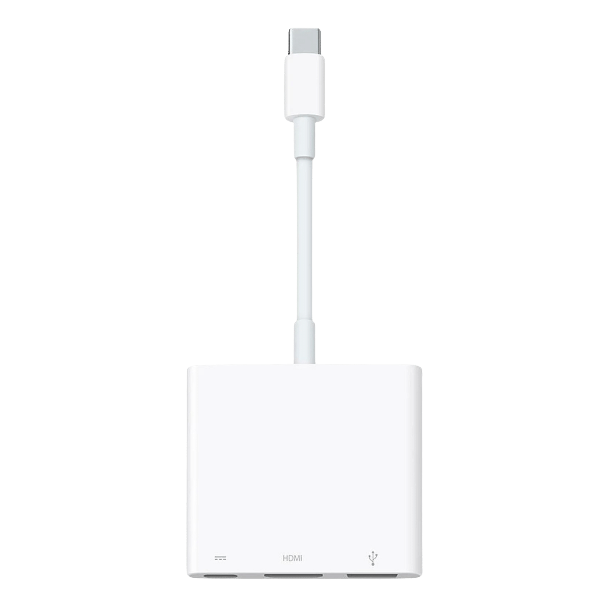 Buy Apple USB-C Digital AV Multiport Adapter (White) with Poorvika