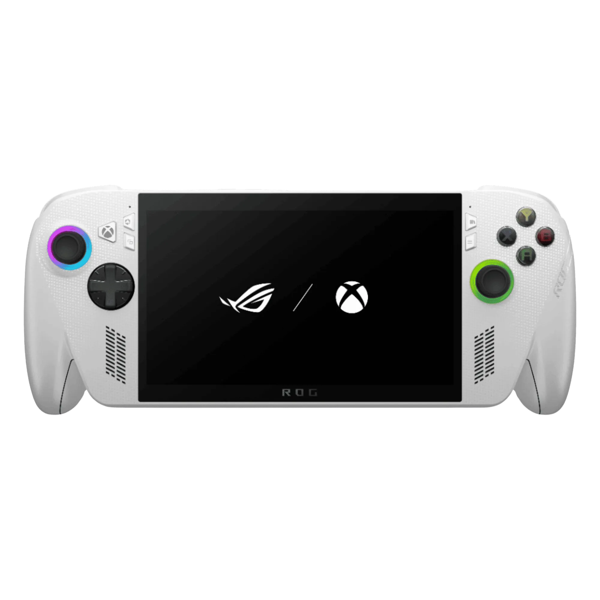 Asus rog xbox ally handheld gaming console rc73ya nh010w gardenia white Front View