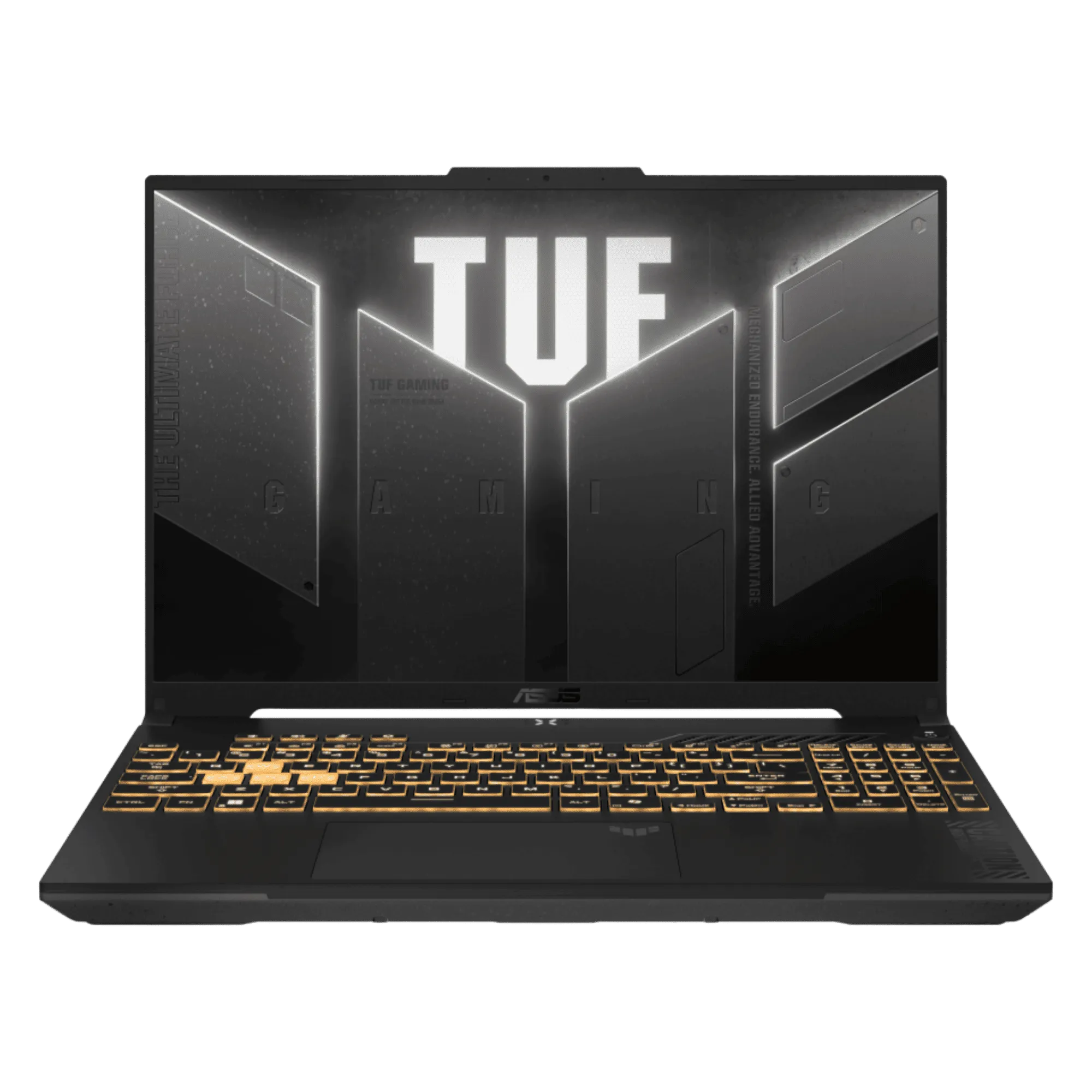 Asus tuf gaming a16 amd ryzen 7 170 windows 11 home laptop fa607nuq rl047ws mecha gray 16gb 512gb Front View