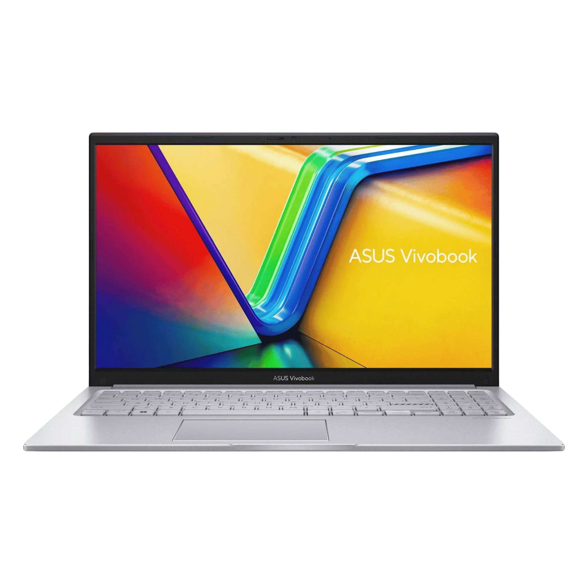 Asus vivobook 15 intel core i3 1315u 13th gen windows 11 home laptop x1504va bq341ws cool silver 16gb 512gb Front View