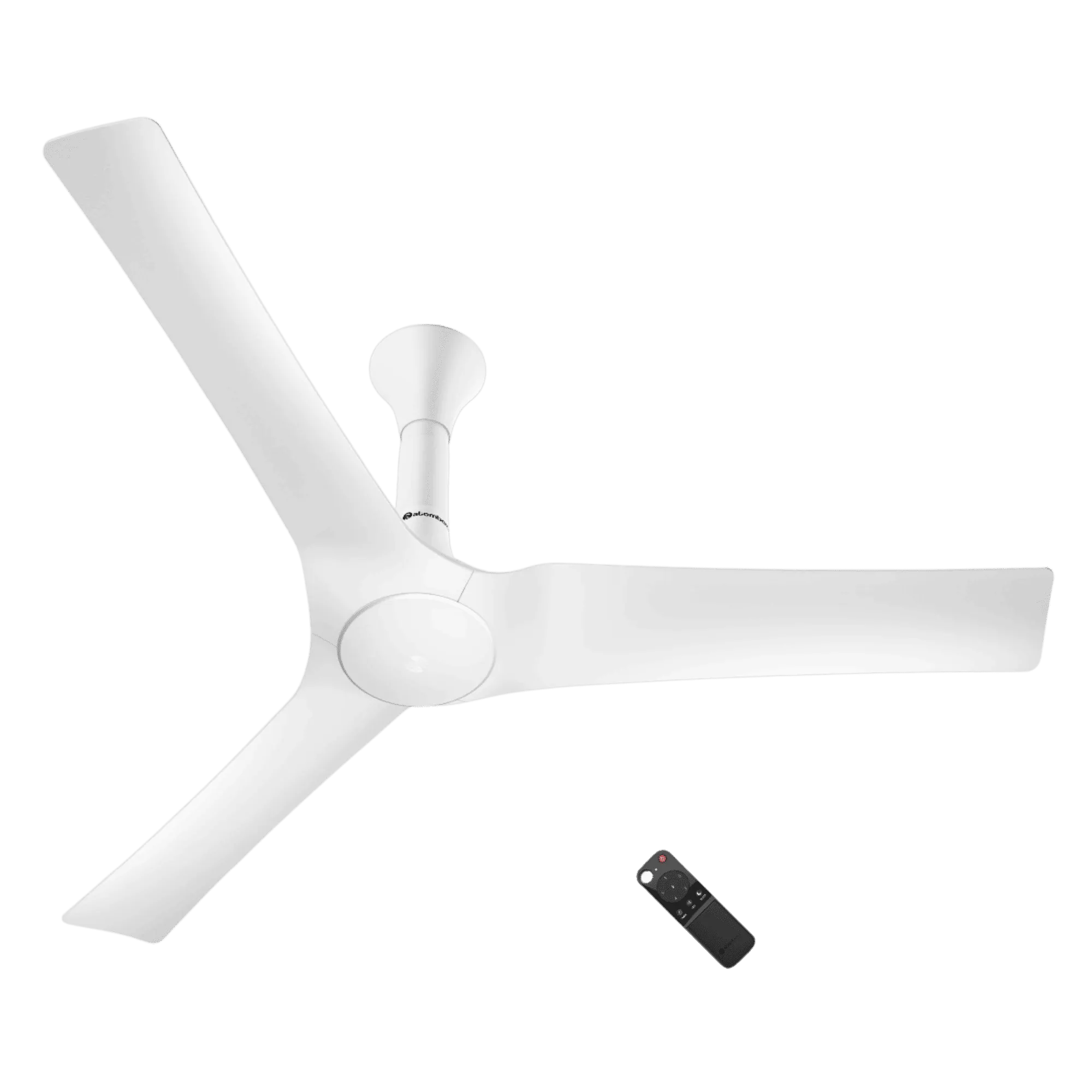 Atomberg aris gladius smart bldc motor with remote 1200 mm ceiling fan pearl white Full View