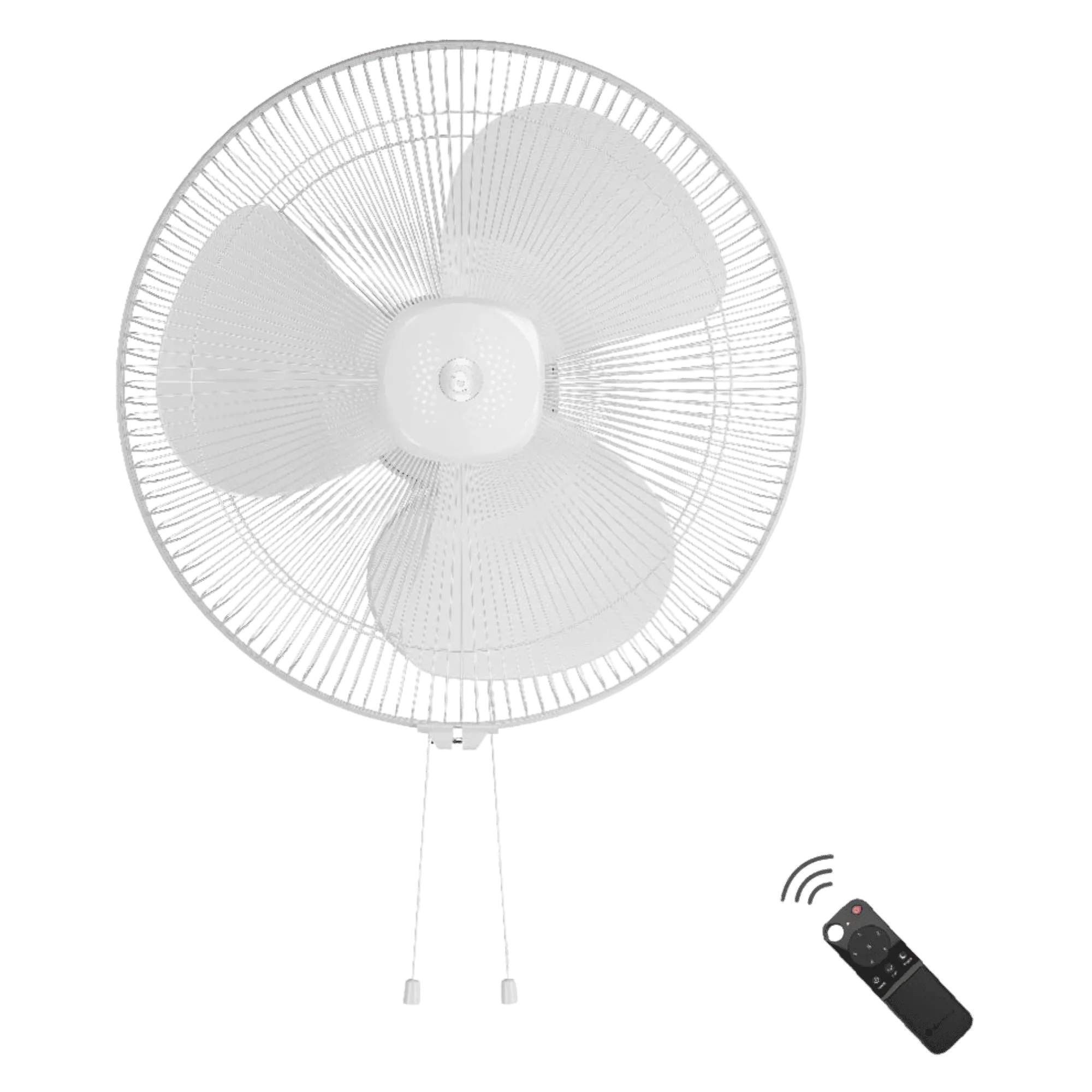 Atomberg renesa bldc motor with remote 400 mm wall fan snow white Front View