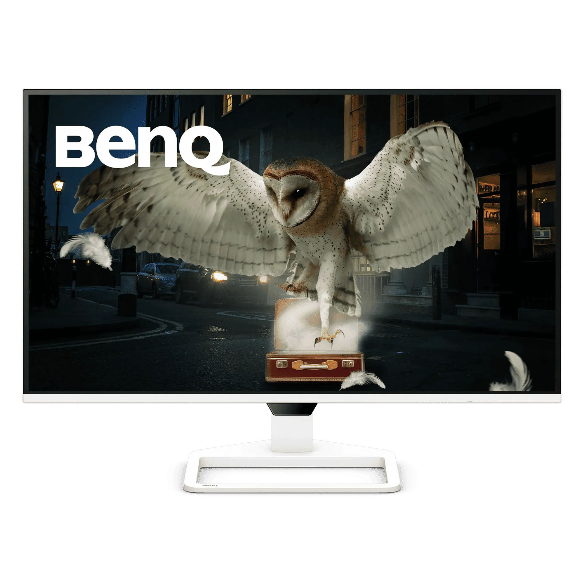 Benq ew270q qhd ips gaming monitor white 27 inch Front View