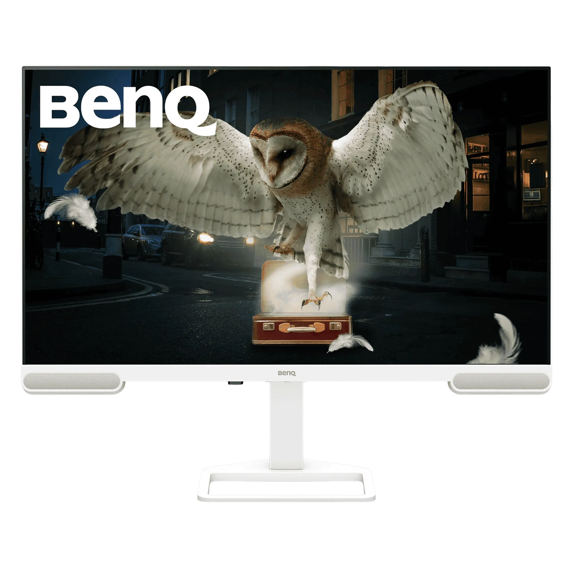 Benq ew3290u 4k uhd ips premium monitor white 32 inch Front View