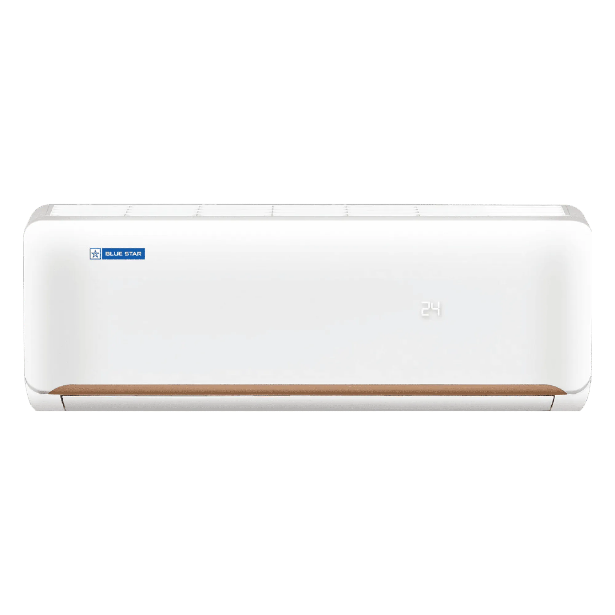 Blue star 1 5 ton 3 star wifi inverter split ac ia318qxus 1 5 ton 3 star Front View