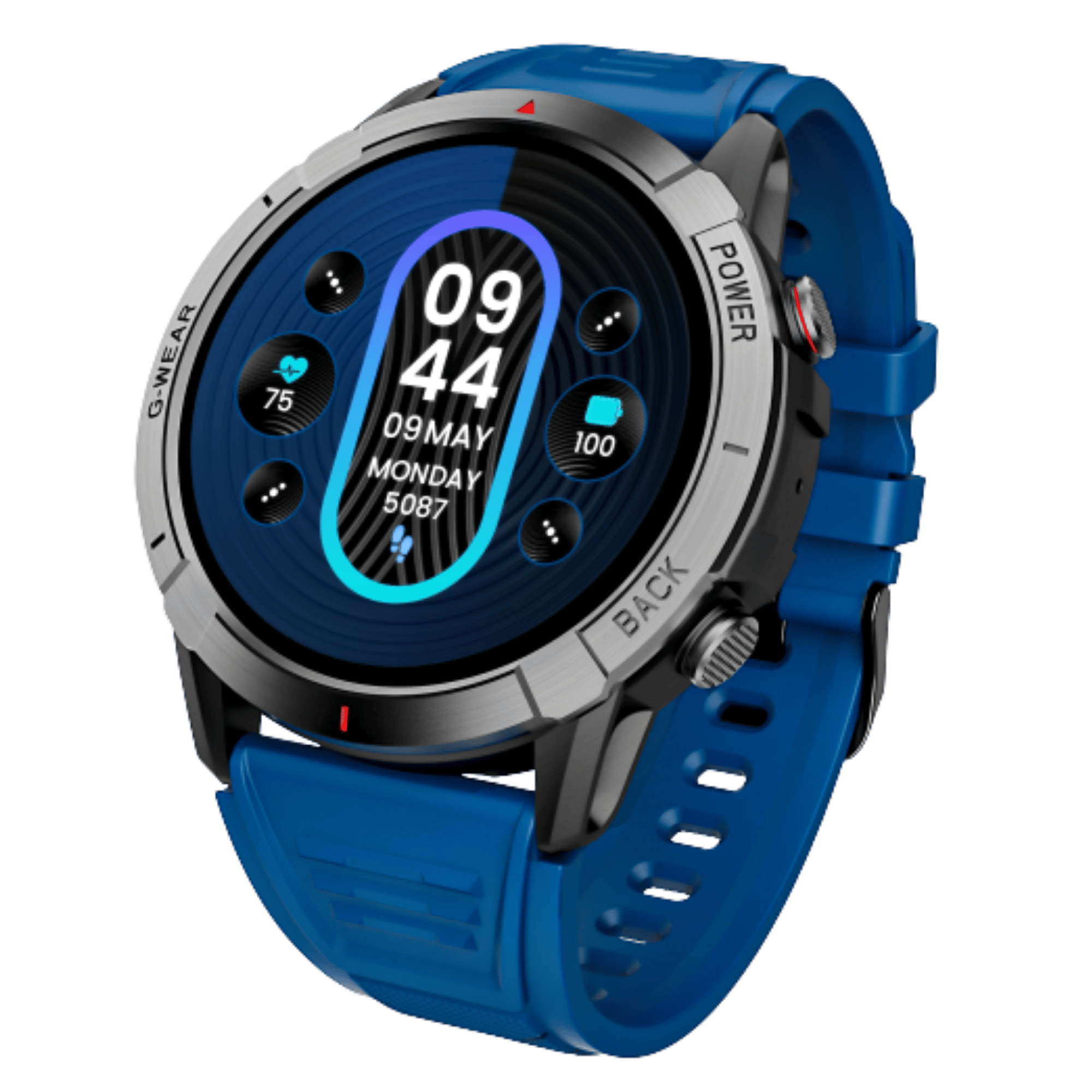 Buy Boat Lunar Fit Smartwatch with AMOLED display (Deep Blue)