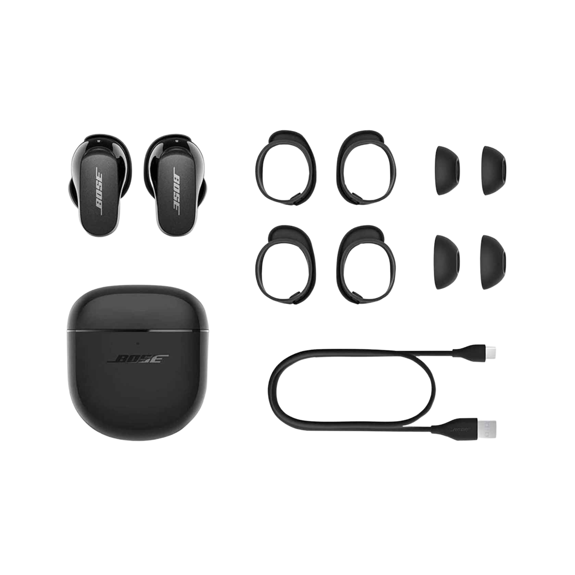 Buy Bose QuietComfort Earbuds II Triple Black at best prices