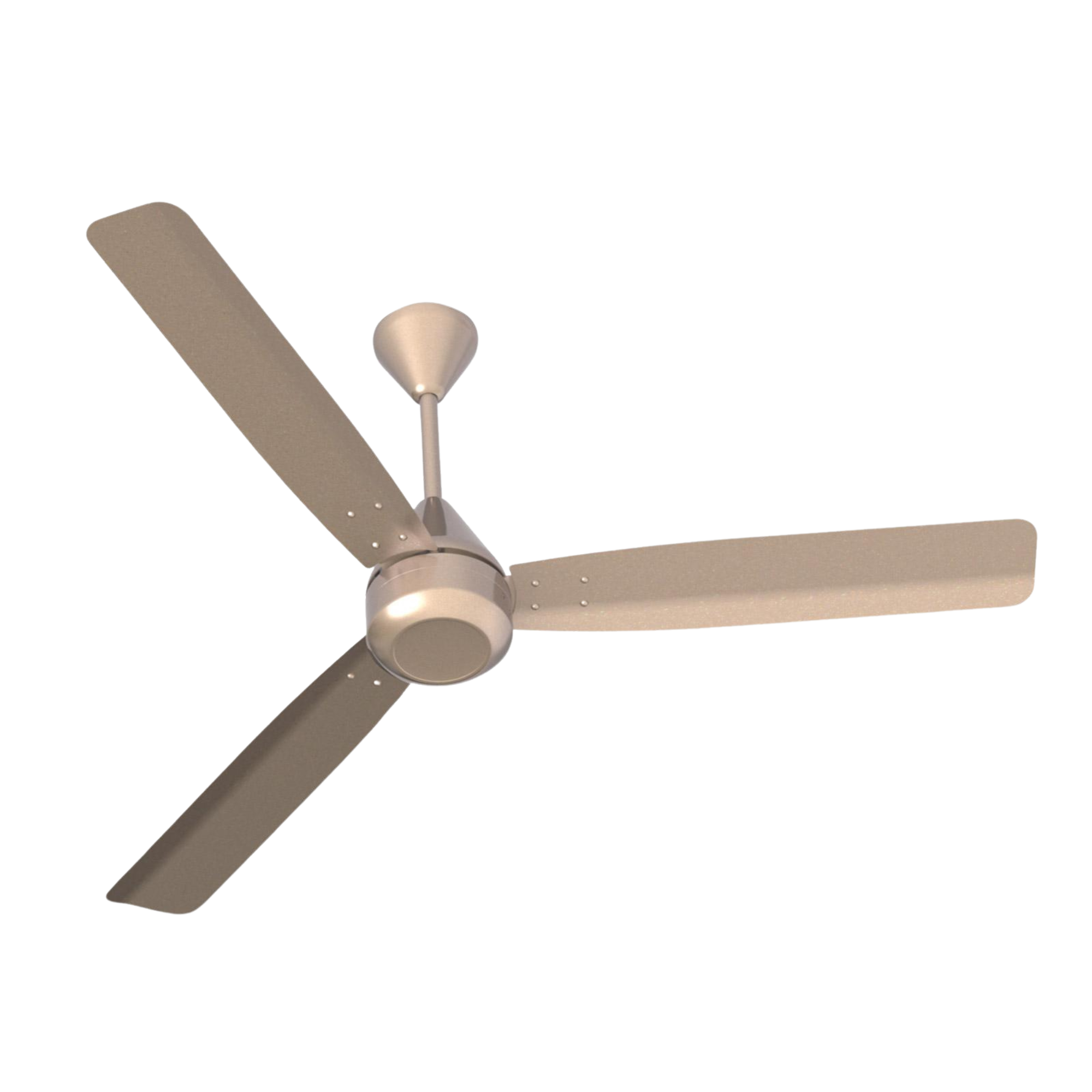 Shop Crompton Energion Groove 1200 mm Ceiling Fan Satin sand