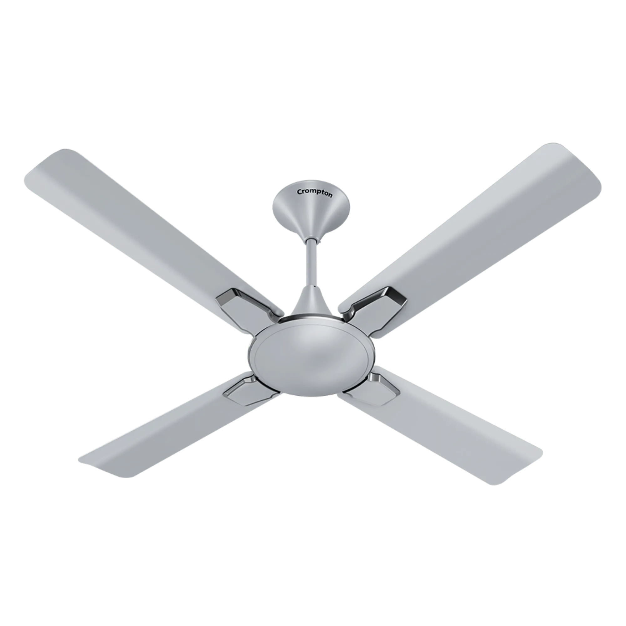 Crompton aura 2 1200 mm ceiling fan carbon silver Full View