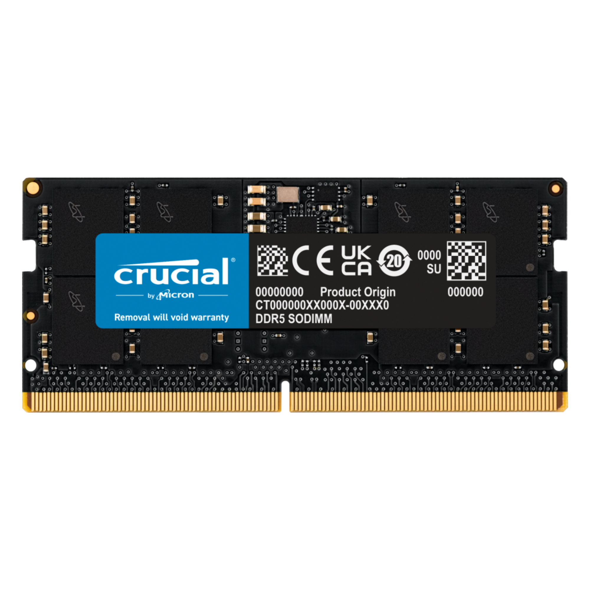 メモリー Crucial DDR5 SODIMM 16GB Crucial RAM 16GB Kit DDR5 4800MHz Laptop Memory