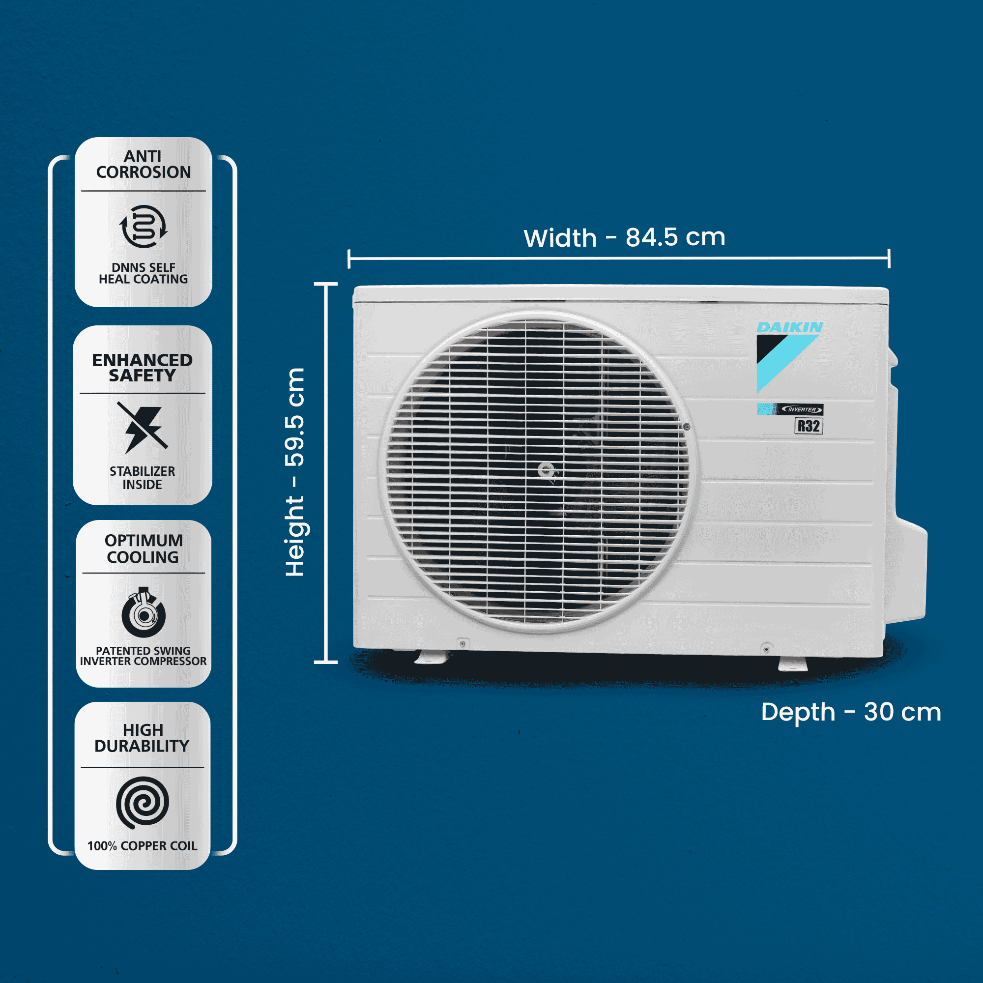Daikin-1-8-ton-3-star-inverter