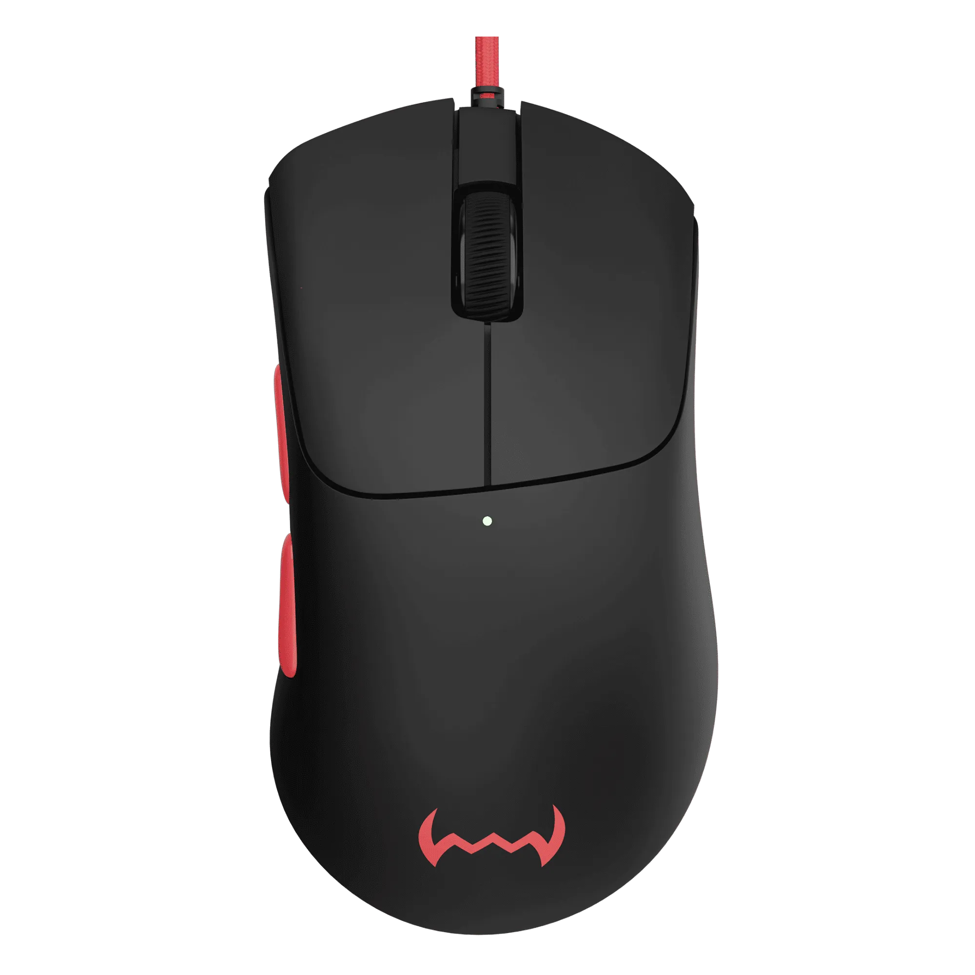 Dawg slay 25 12400 dpi wired gaming mouse black Top View