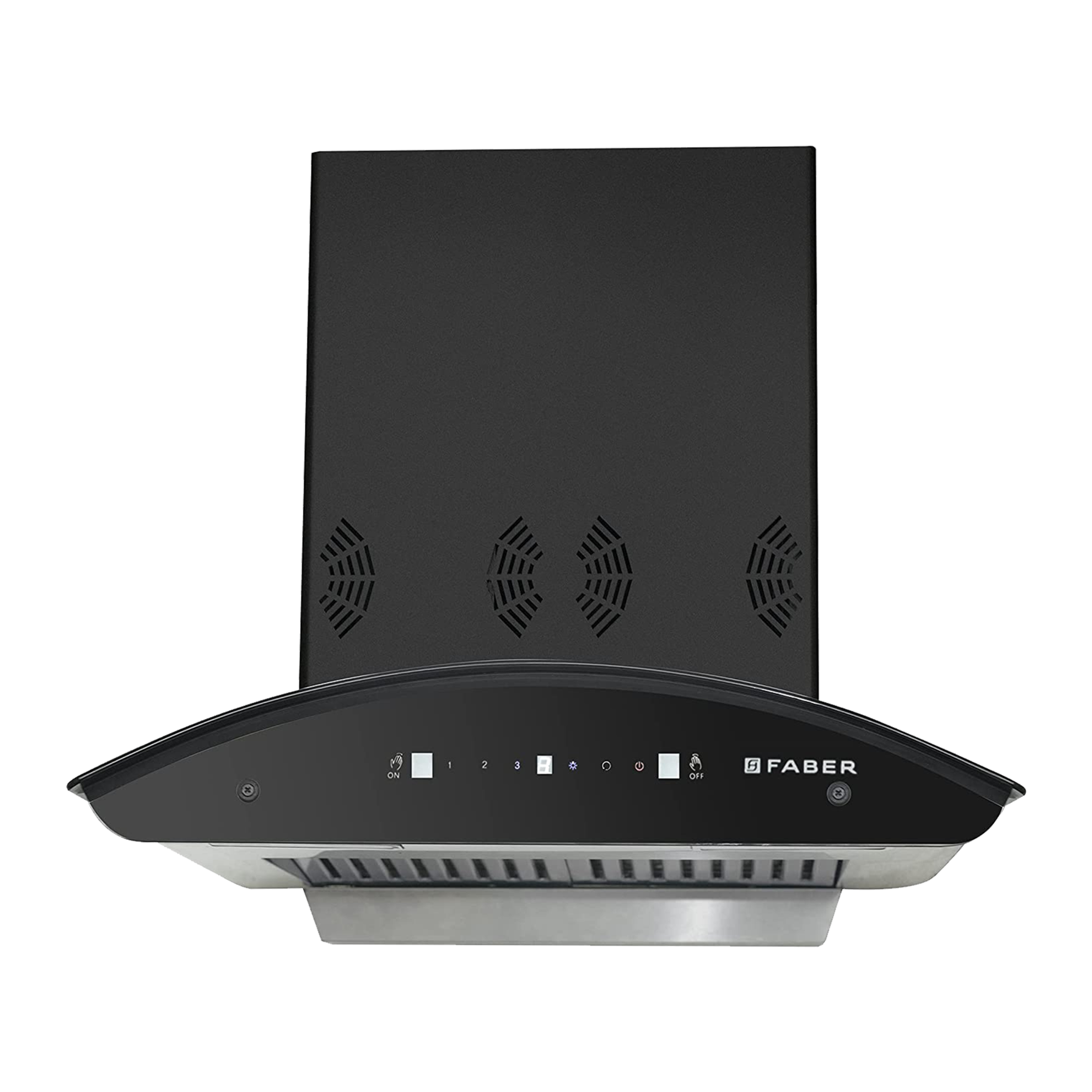 FABER Hood Crest 3D Plus IND HC SC BK 60 Auto Clean Wall Mounted Chimney
