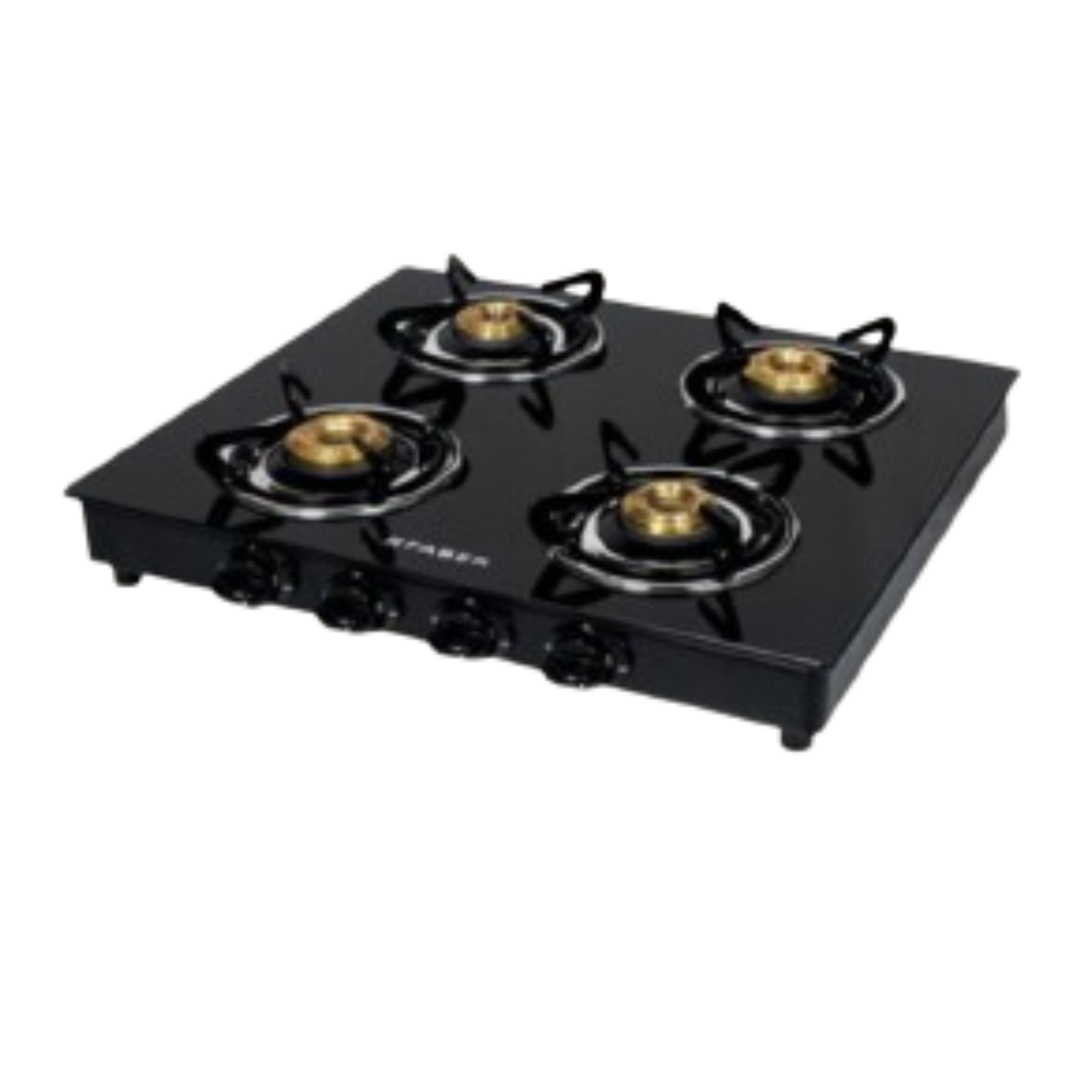Get Faber Star 4BB BK 4 Burner Gas Stove Black at Best Price