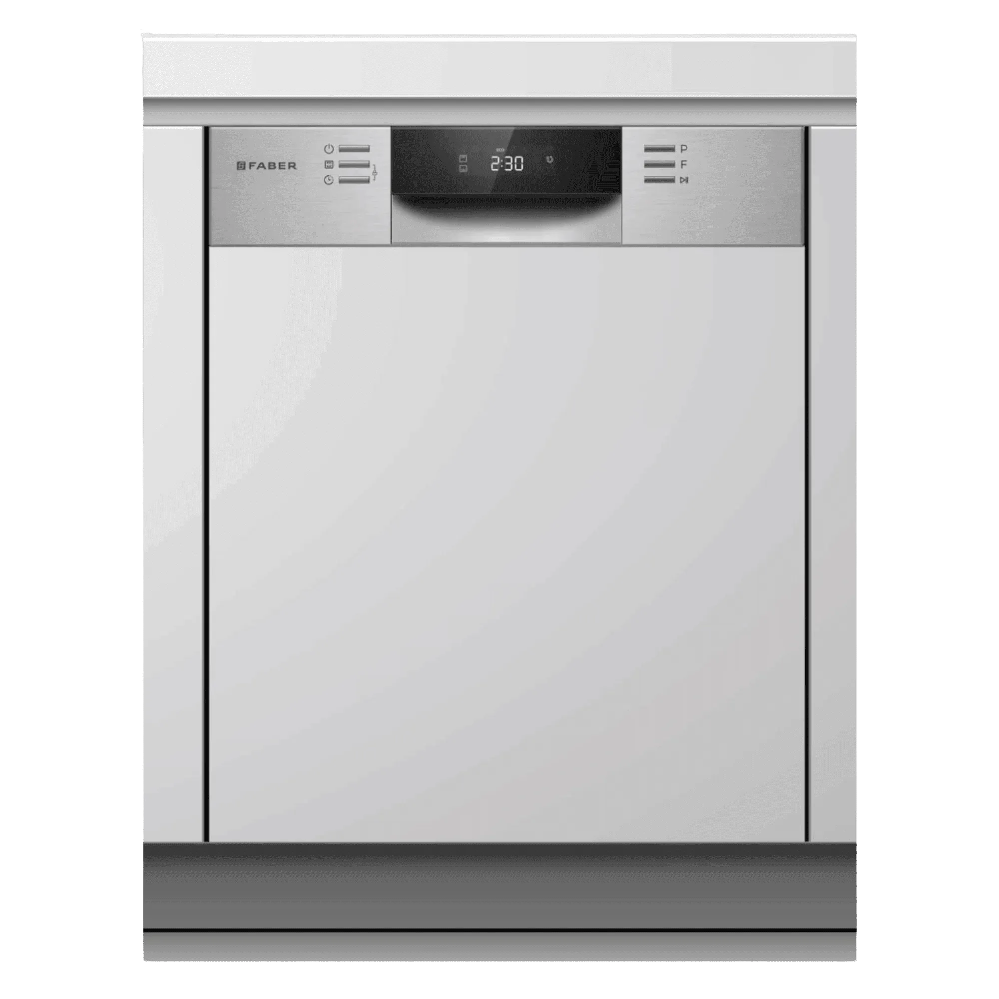 Faber fsid 8pr 14s 14 place settings dishwasher inox Front View