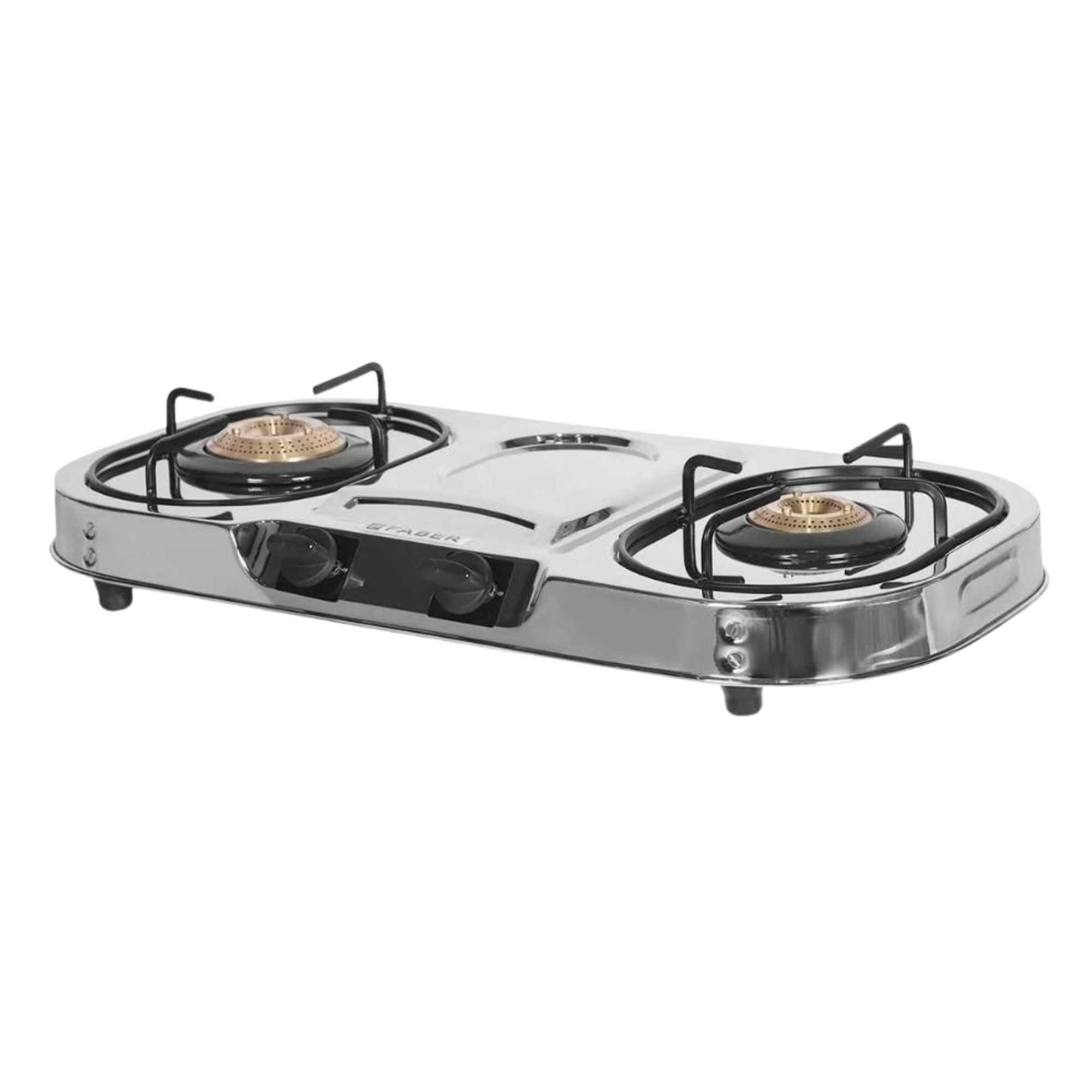 Buy Faber Hilux Max 2BB SS 2 Burner Stainless Steel Gas Stove Silver